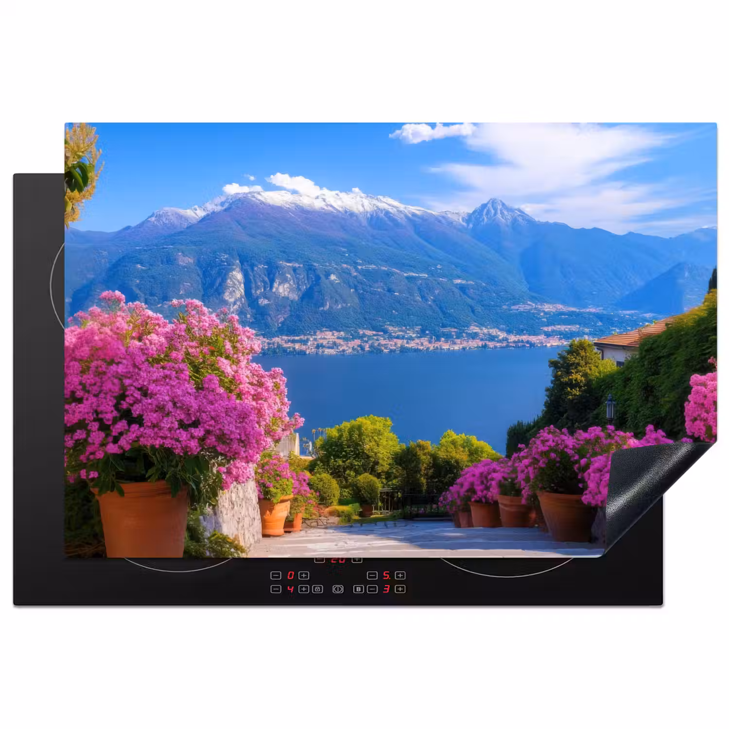 Lake Como - Italië - Landschap Inductie beschermer vinyl 3mm klein -3d