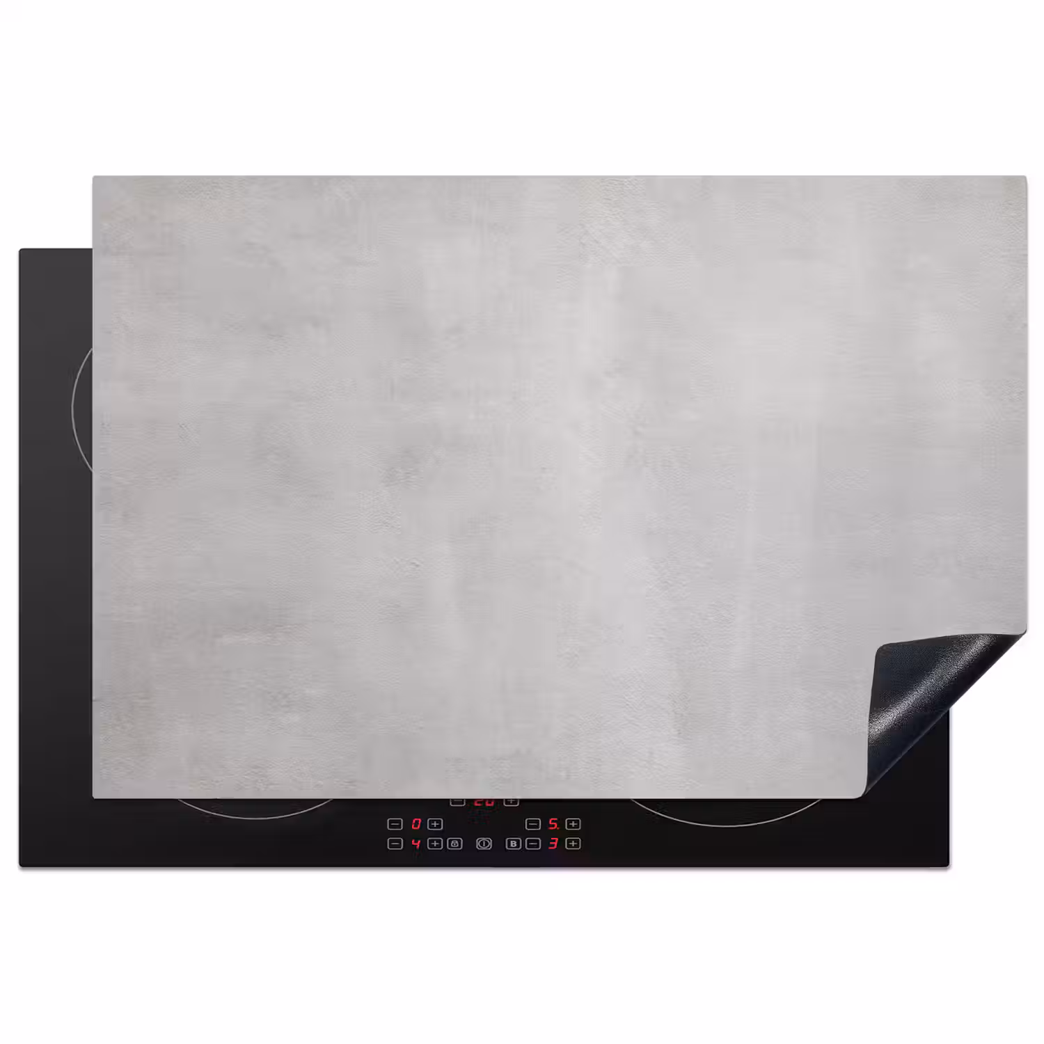 Stille Betonnen Canvas Inductie beschermer vinyl 3mm klein -3d