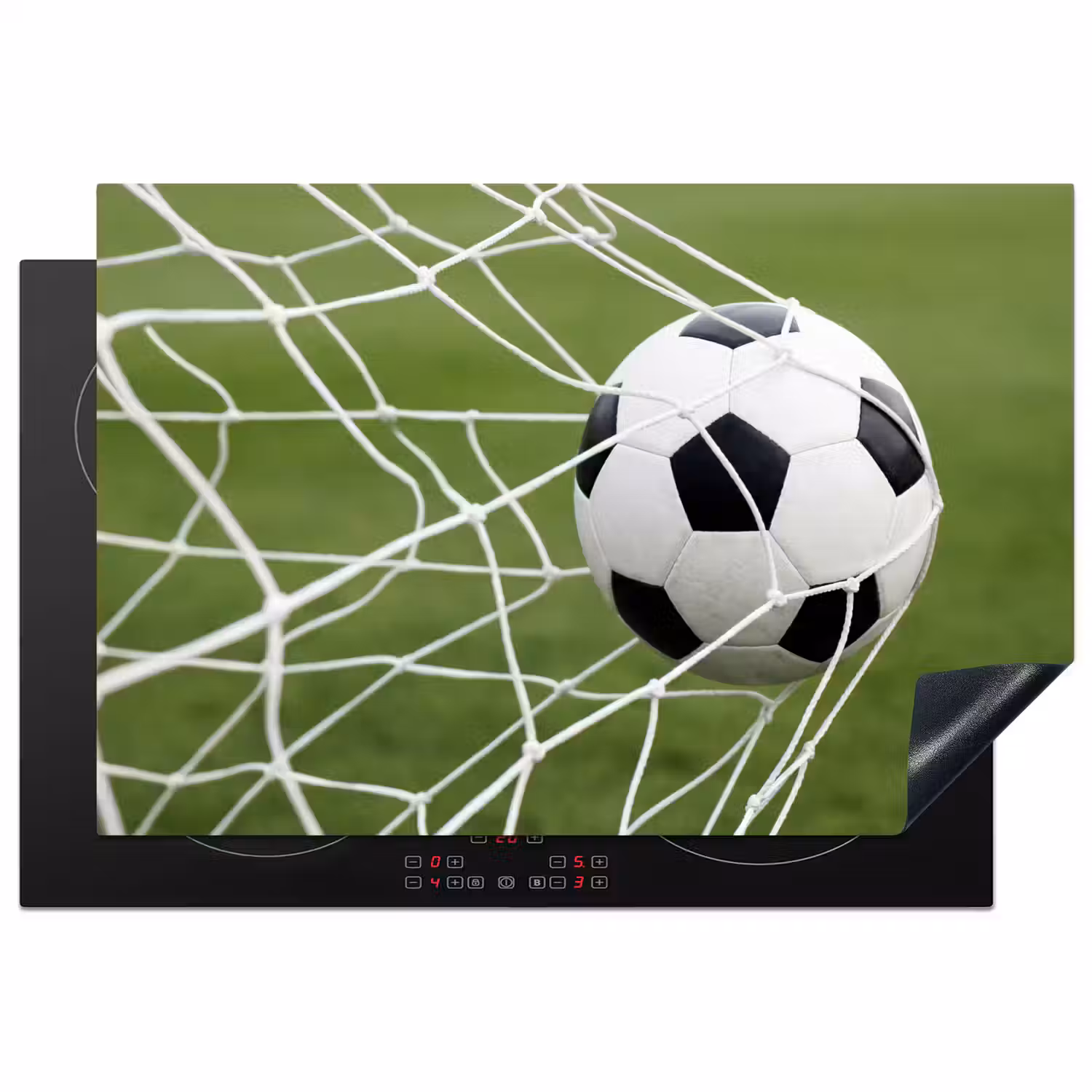 Voetbal - Goal - Net - Sport Inductie beschermer vinyl 3mm klein -3d