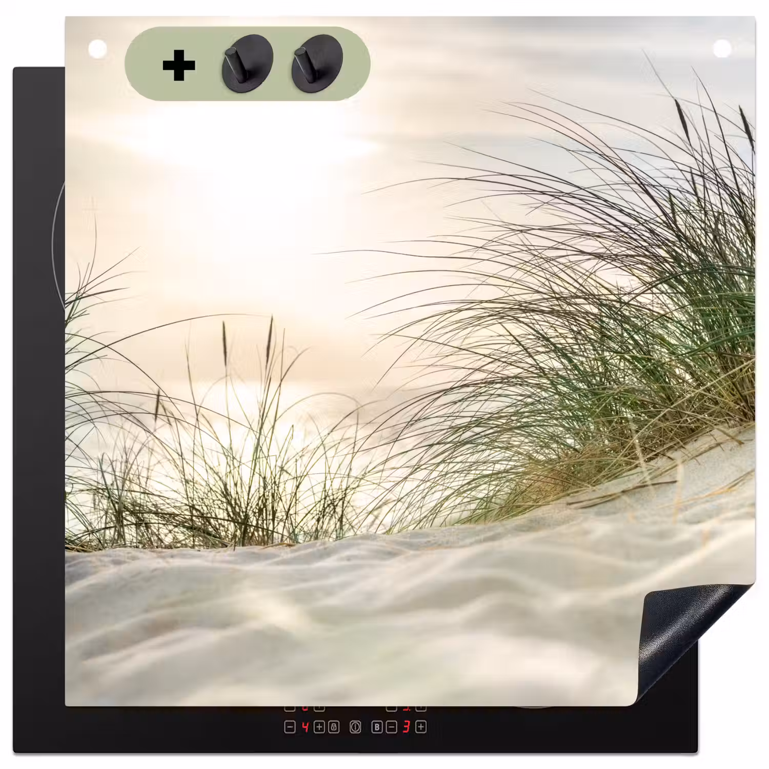Duin - Waddeneilanden - Water Inductie beschemer met haakjes middel -3d