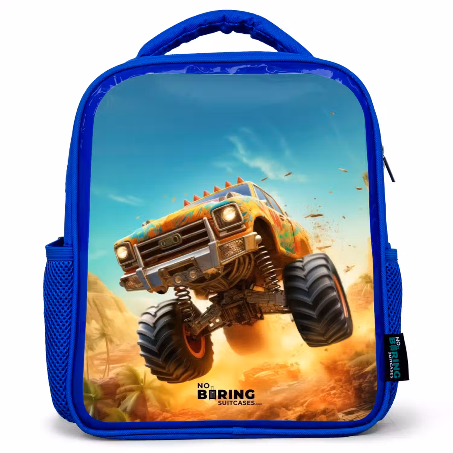 Zandsloper Kinderrugzak - Blauw middel -3d