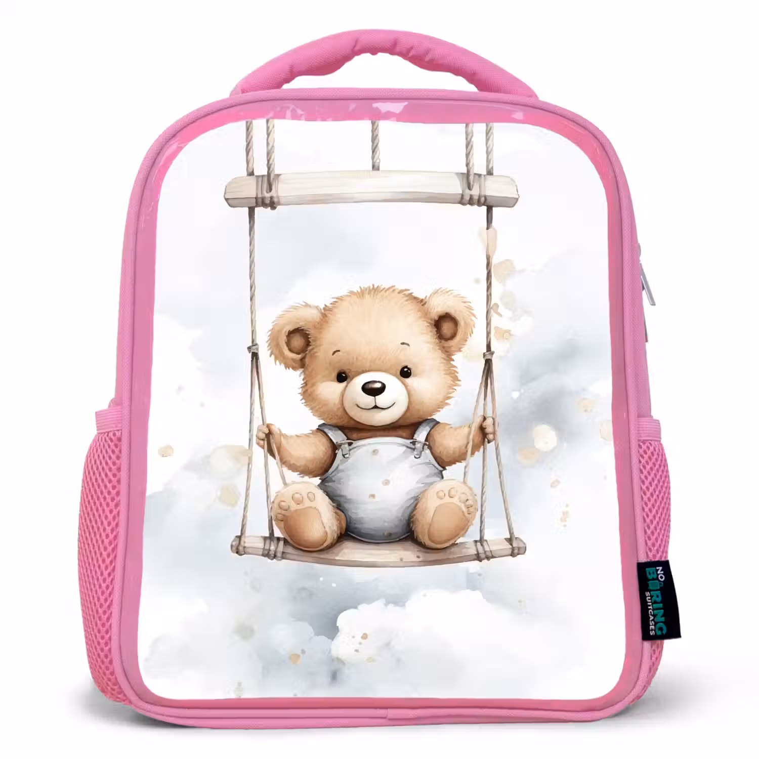 Beer - Baby - Dier - Kinderen Kinderrugzak - Roze middel -3d