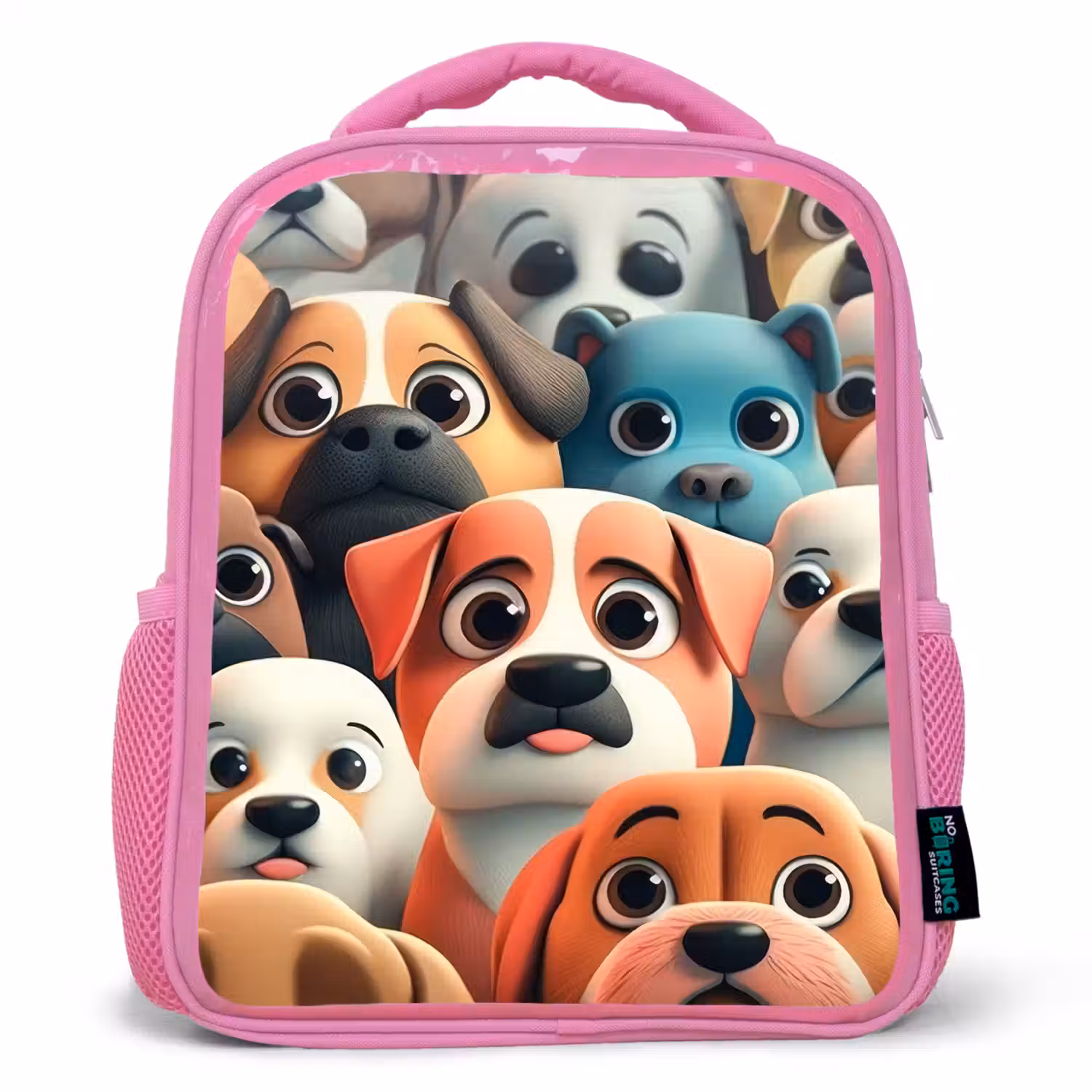 Hondsdolheid Kinderrugzak - Roze middel -3d