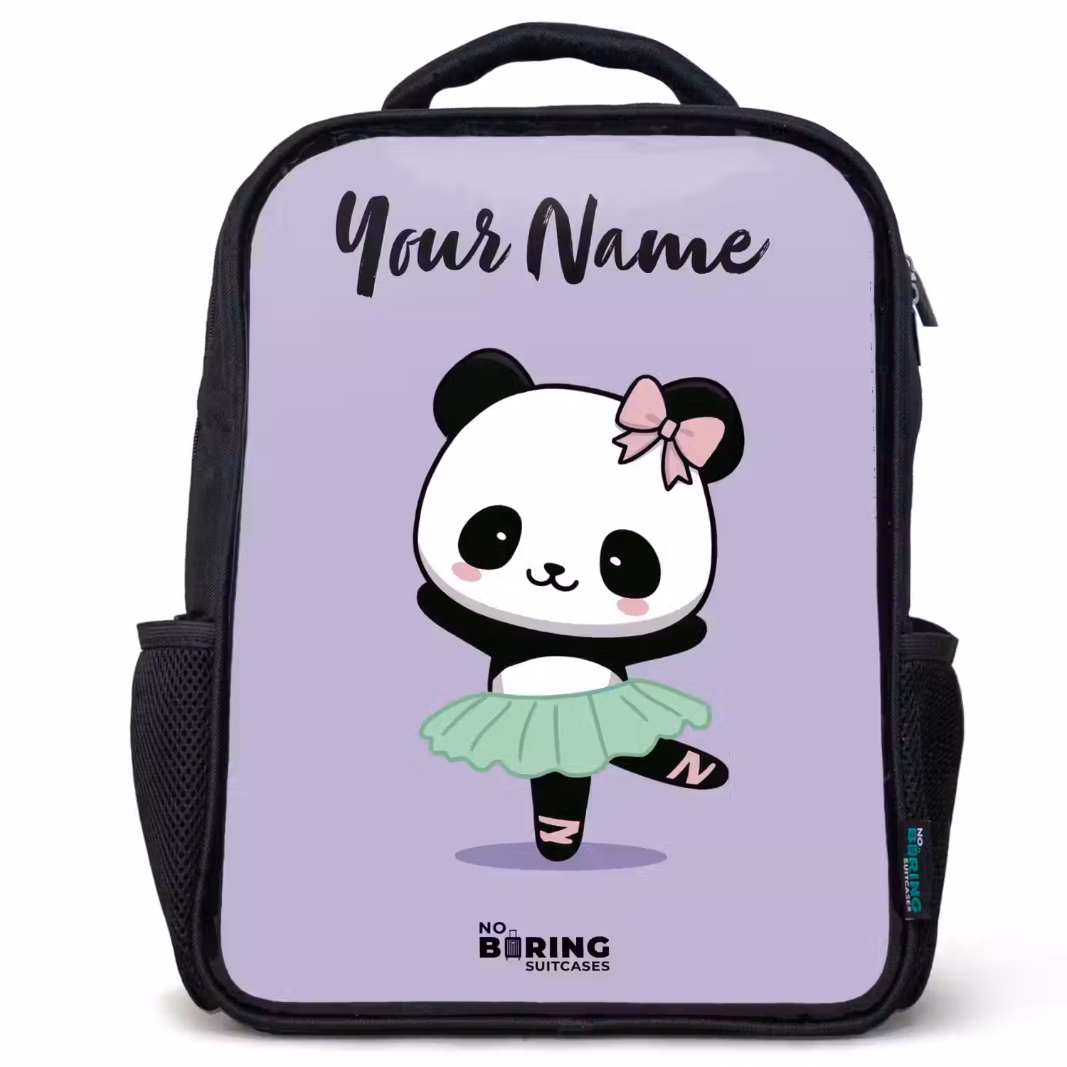 Kawai - Ballet - Panda Rugzak - Zwart middel -3d