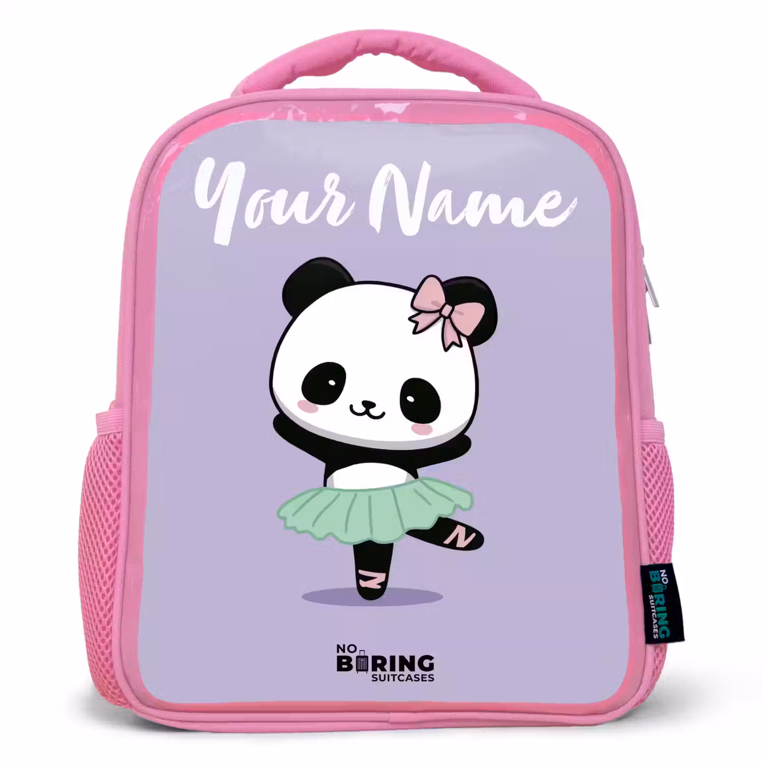 Kawai - Ballet - Panda Kinderrugzak - Roze middel -3d