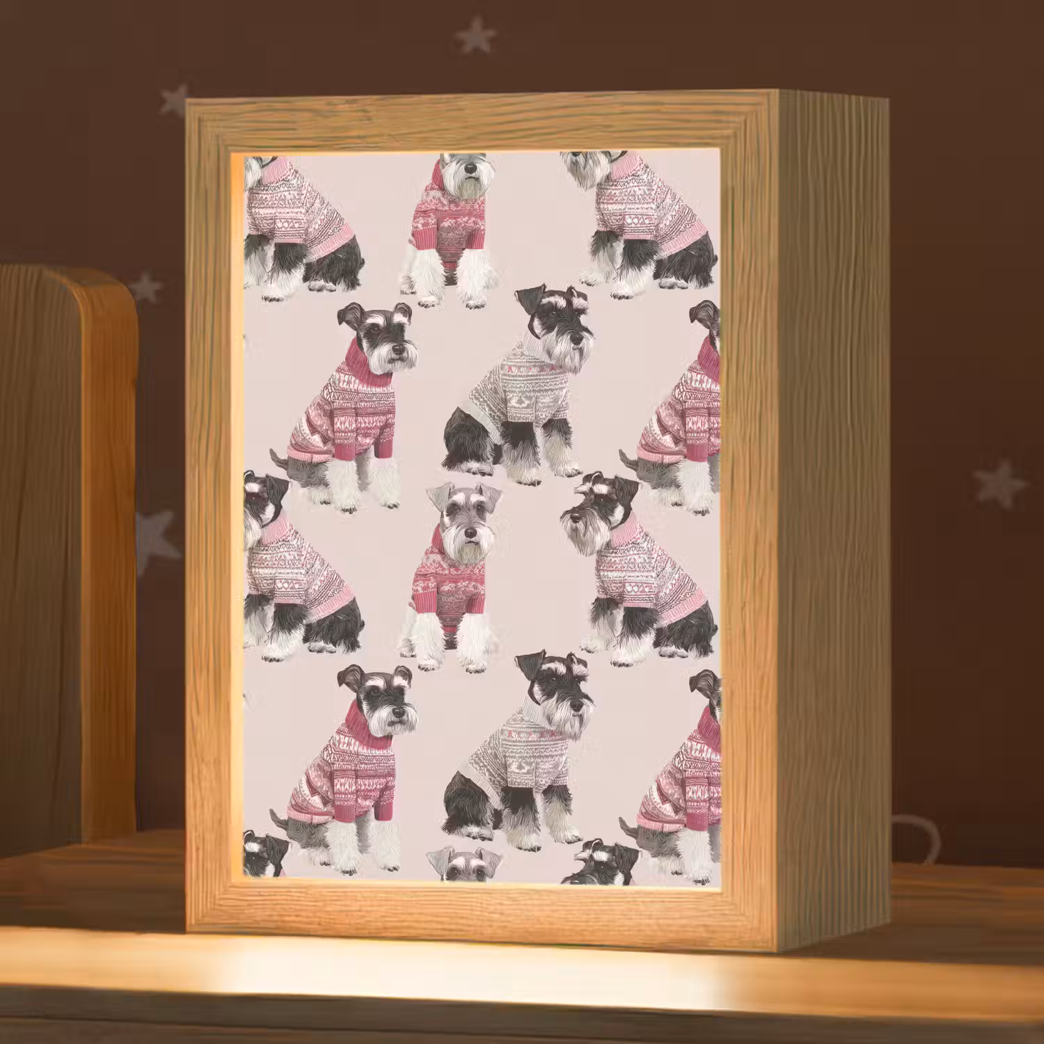 Honden - Truien - Rood Light Box met kabel (Kinderlampje) klein 904 -zzz_3d_website