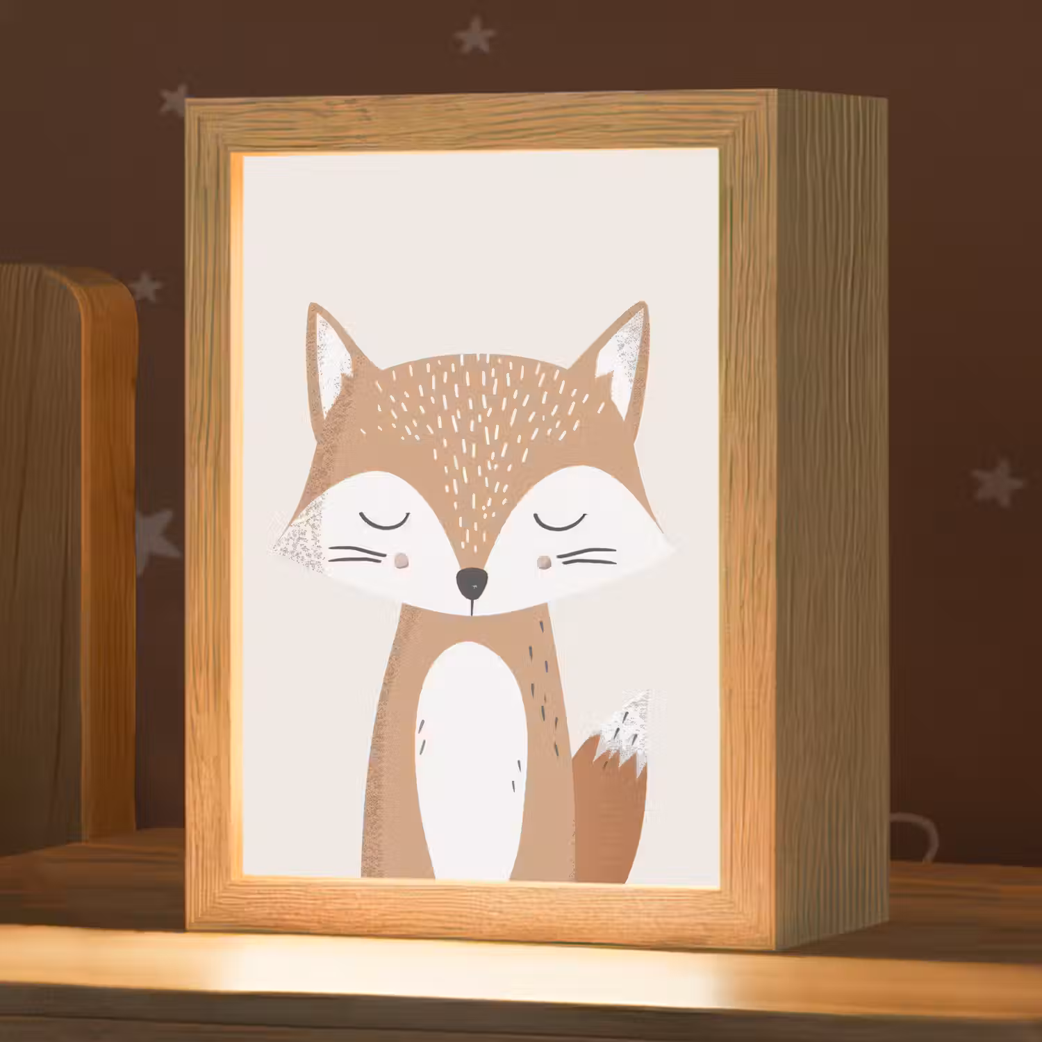 Vos - Dier - Bosdieren Light Box met kabel klein -zzz_3d_website