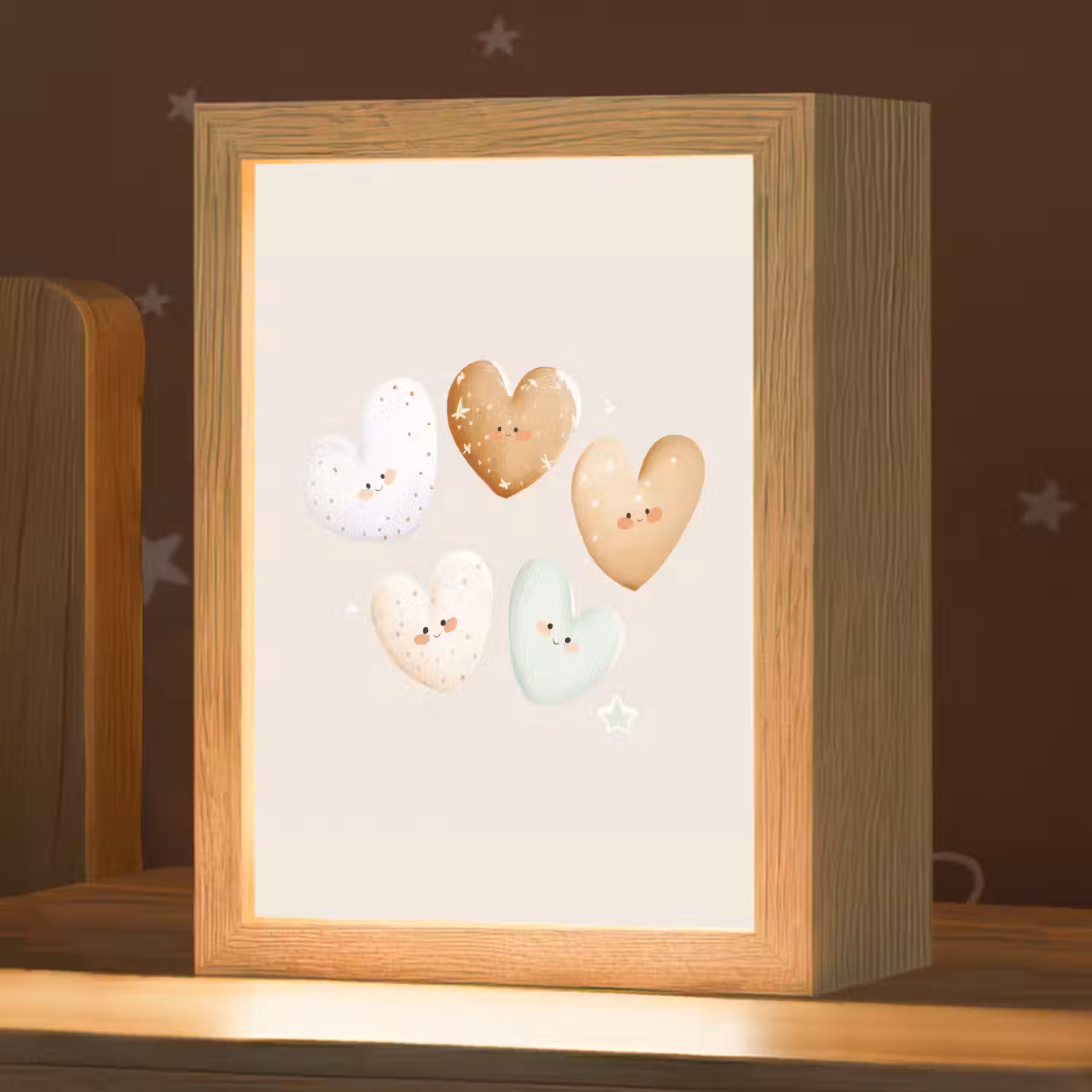 Hartjes - Kleurrijk - Pastel Light Box met kabel klein -zzz_3d_website