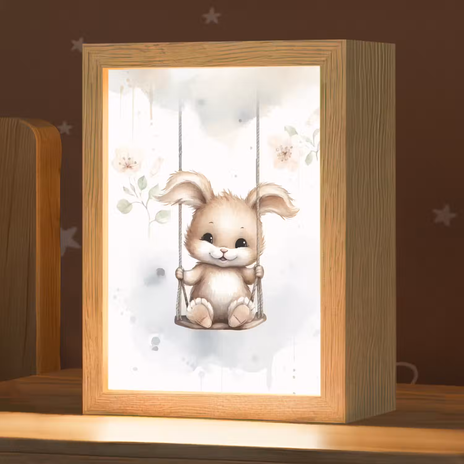 Konijn - Baby dier - Kinderen Light Box met kabel klein -zzz_3d_website