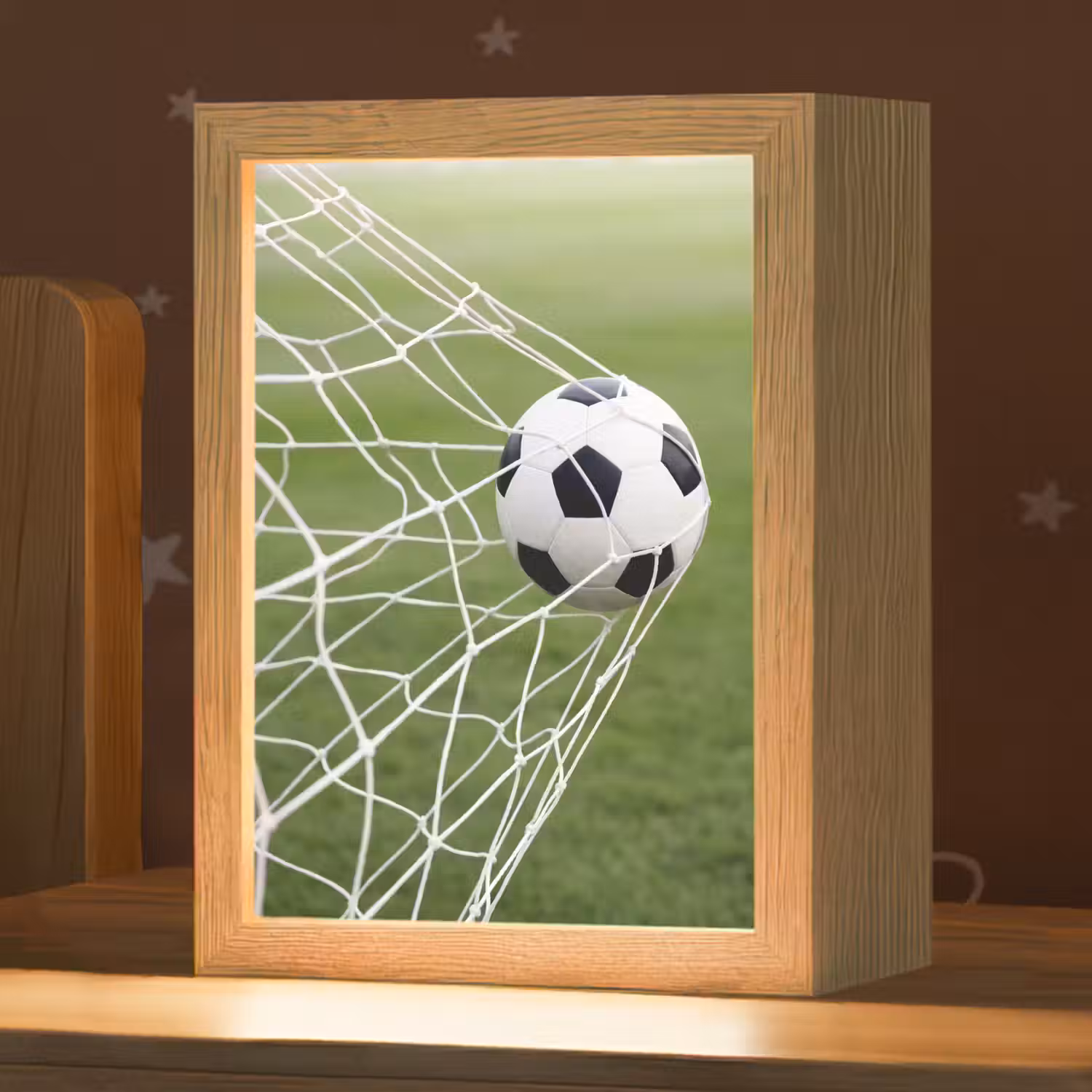 Voetbal - Goal - Net - Sport Light Box met kabel (Kinderlampje) klein -zzz_3d_website