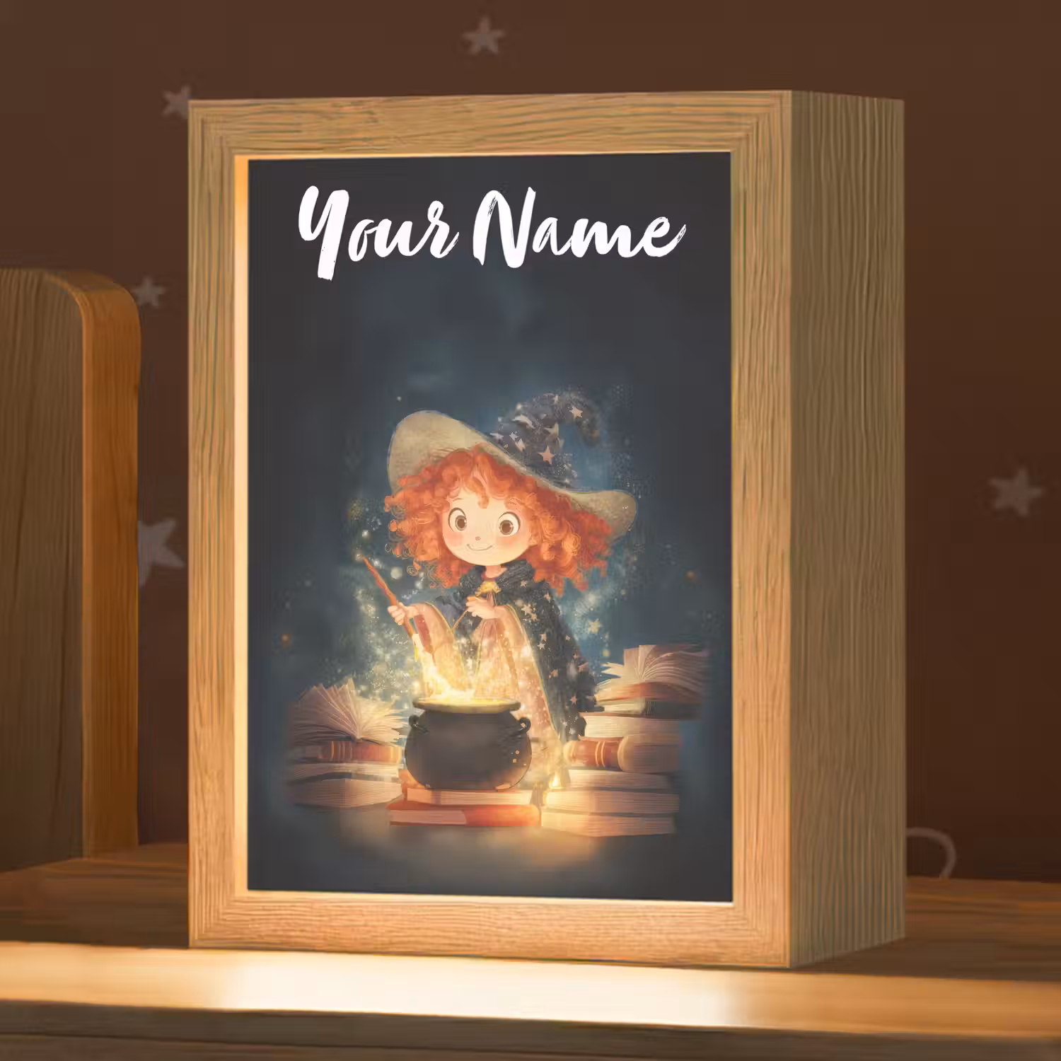 Tovenares - Meisje - Boeken - Toveren Light Box met kabel (Kinderlampje) klein -zzz_3d_website