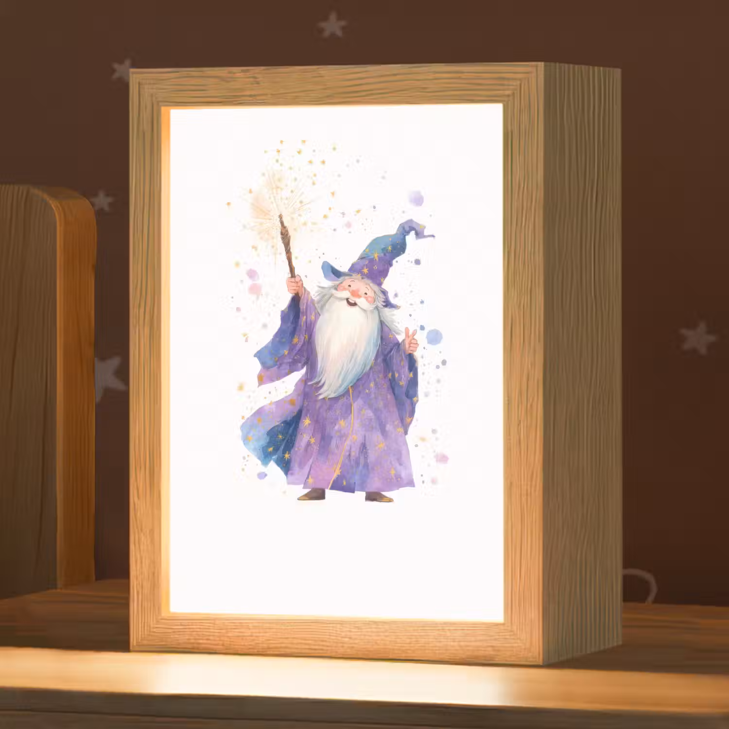 Tovenaar - Magie - Paars Light Box met kabel klein -zzz_3d_website