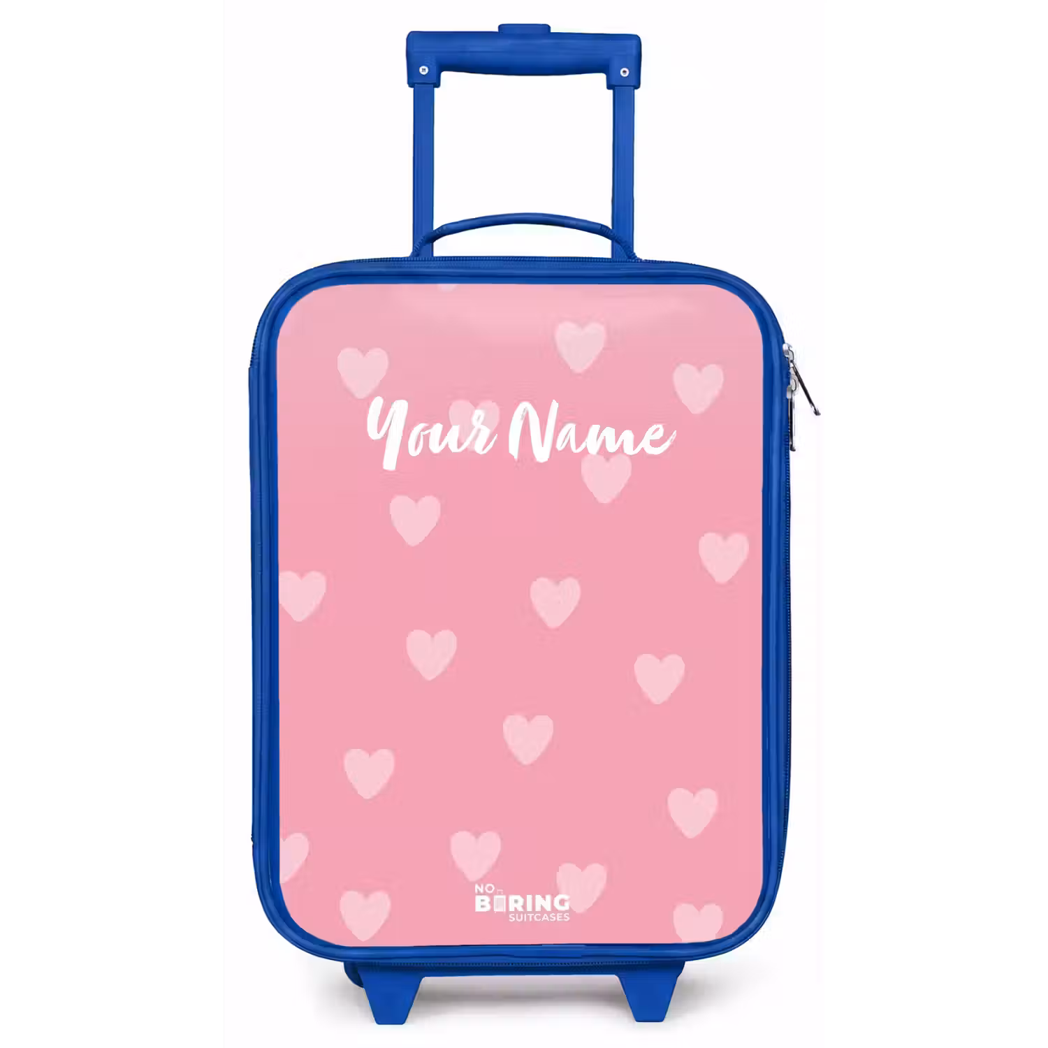 Hartjesritme Kinderkoffer - Blauw klein -zz3dotto