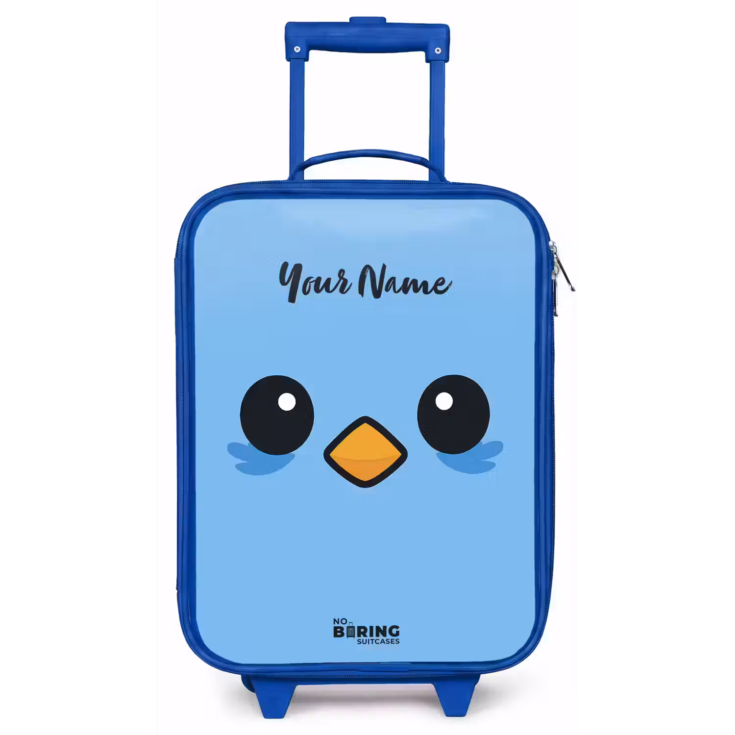 Kawai - Vogel - Blauw Kinderkoffer - Blauw klein -zz3dotto