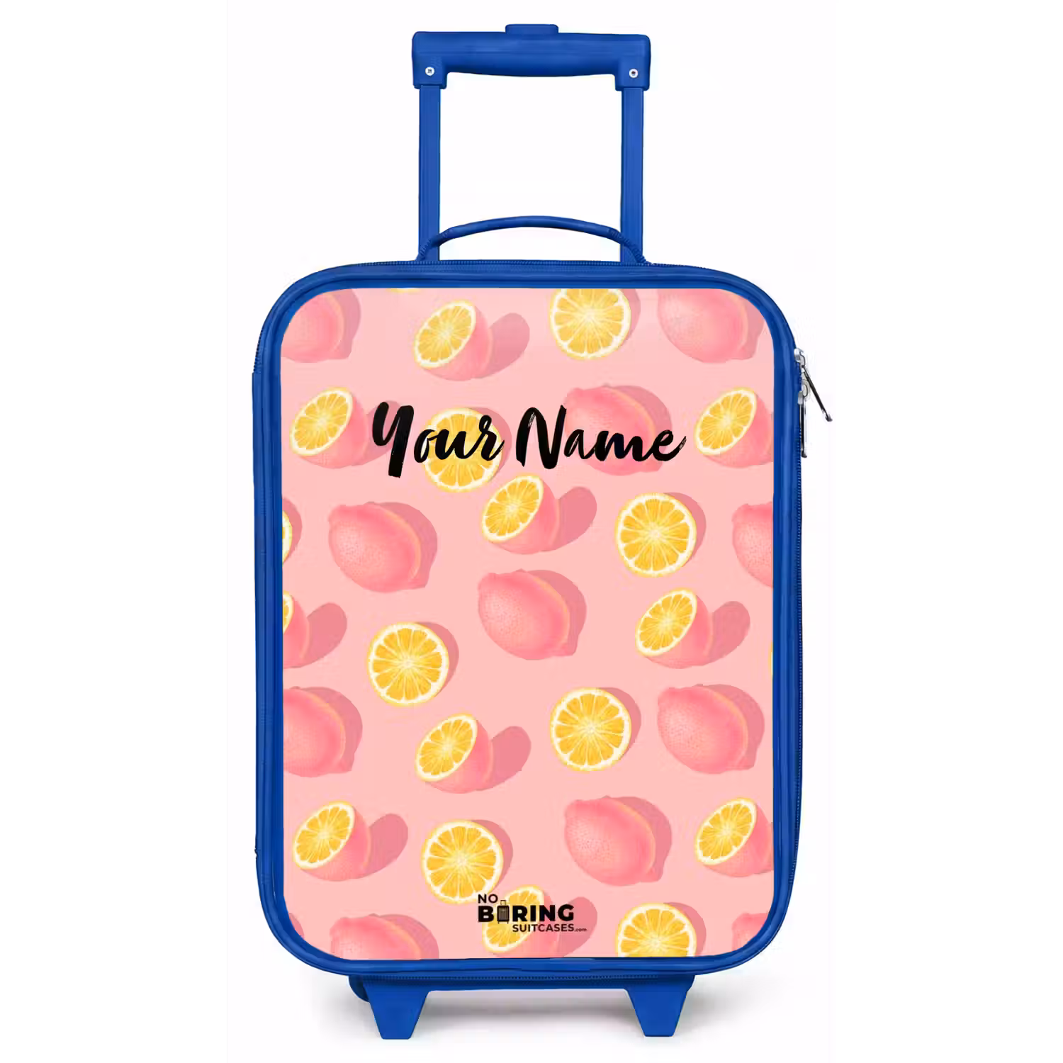 Pink limoncello Kinderkoffer - Blauw klein -zz3dotto