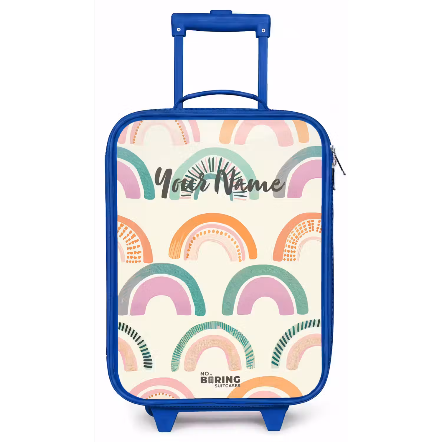 Regenbogen Kinderkoffer - Blauw klein -zz3dotto