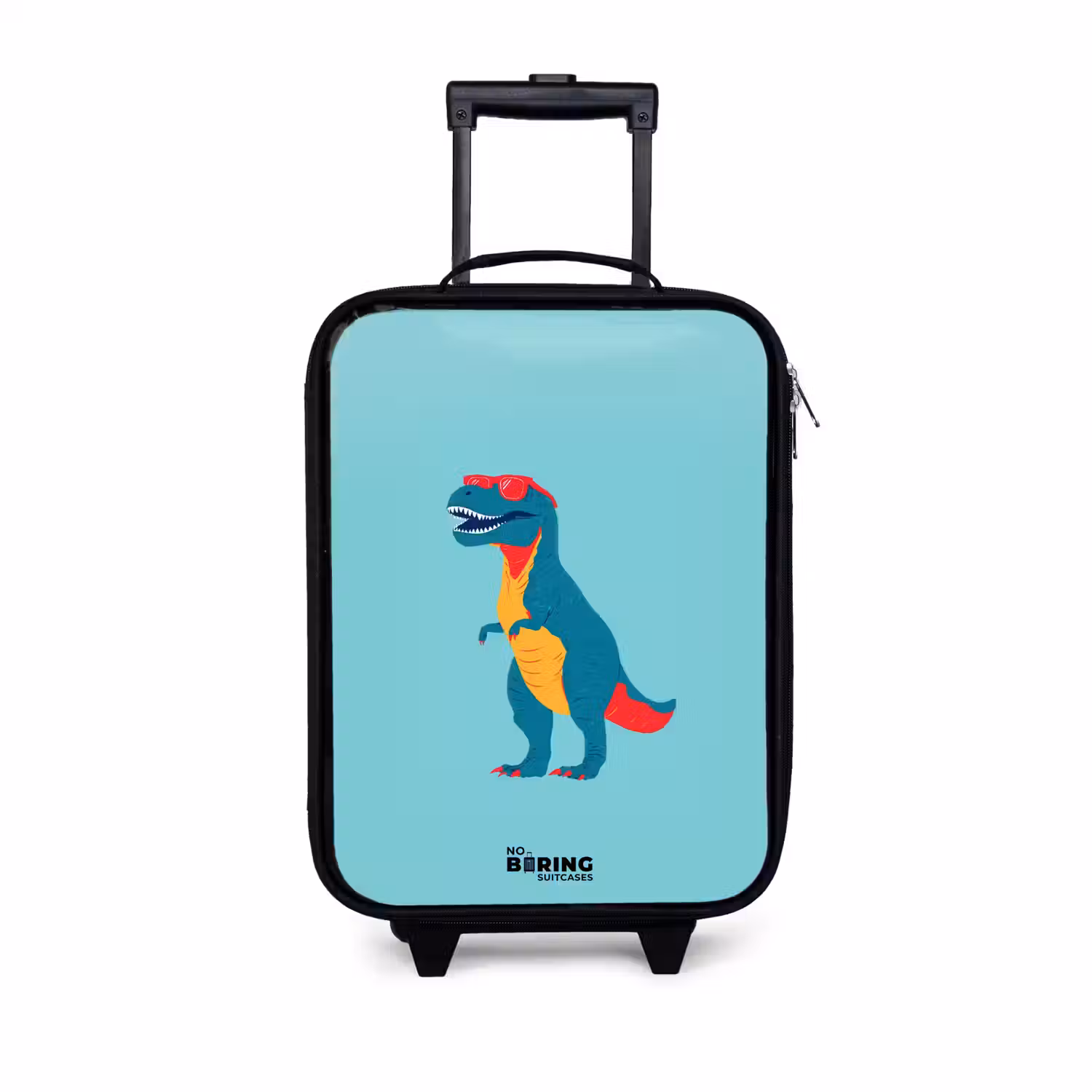 Dino - Dier - Zonnebril Kinderkoffer - Zwart klein -3d