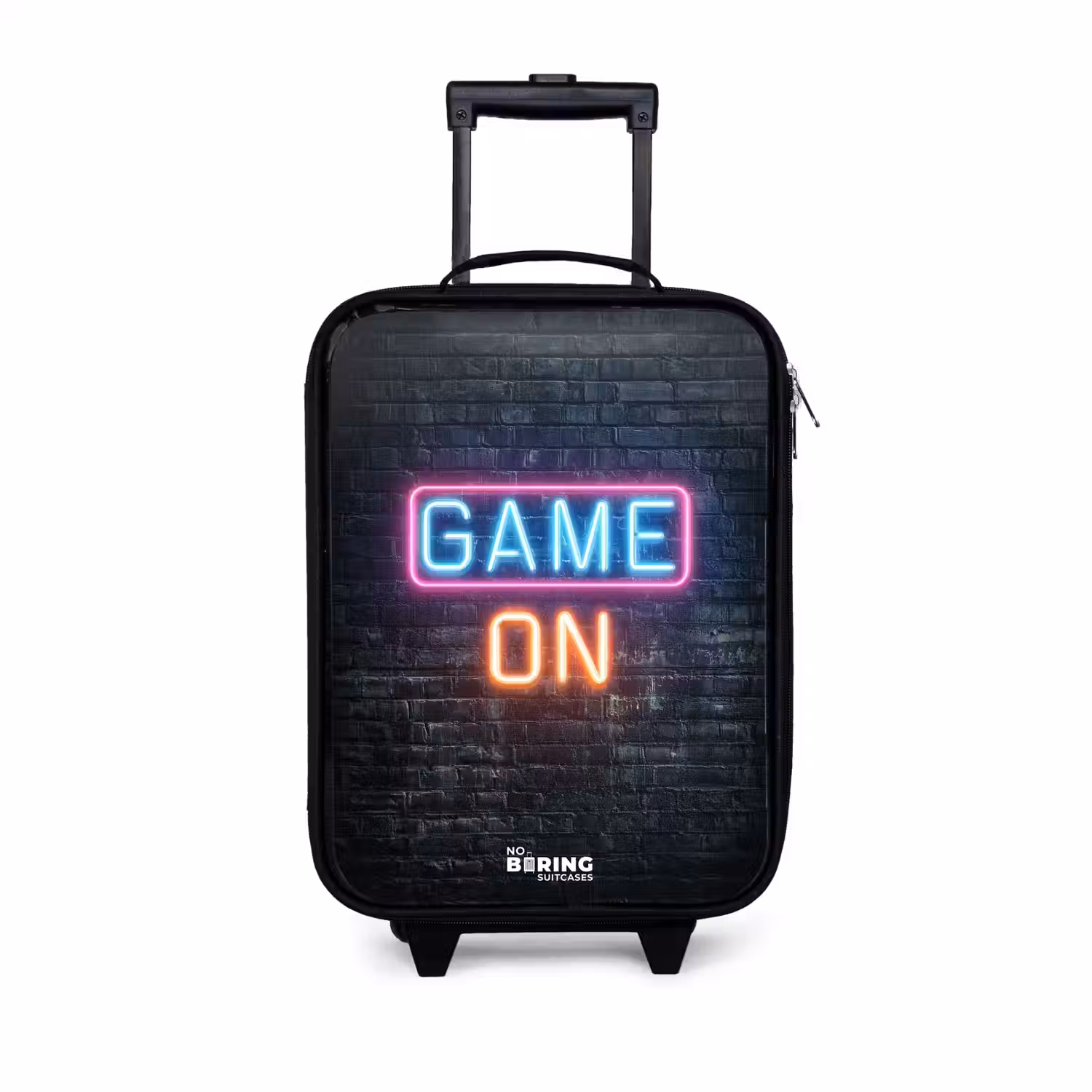 Game - Letters - Neon Kinderkoffer - Zwart klein -3d