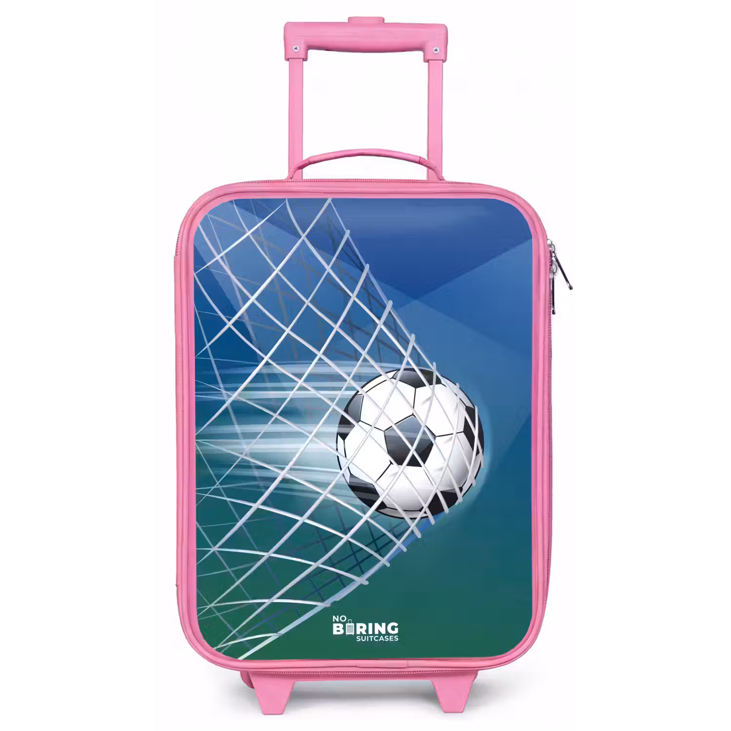 Bal in het goal Kinderkoffer - Roze klein -zz3dotto