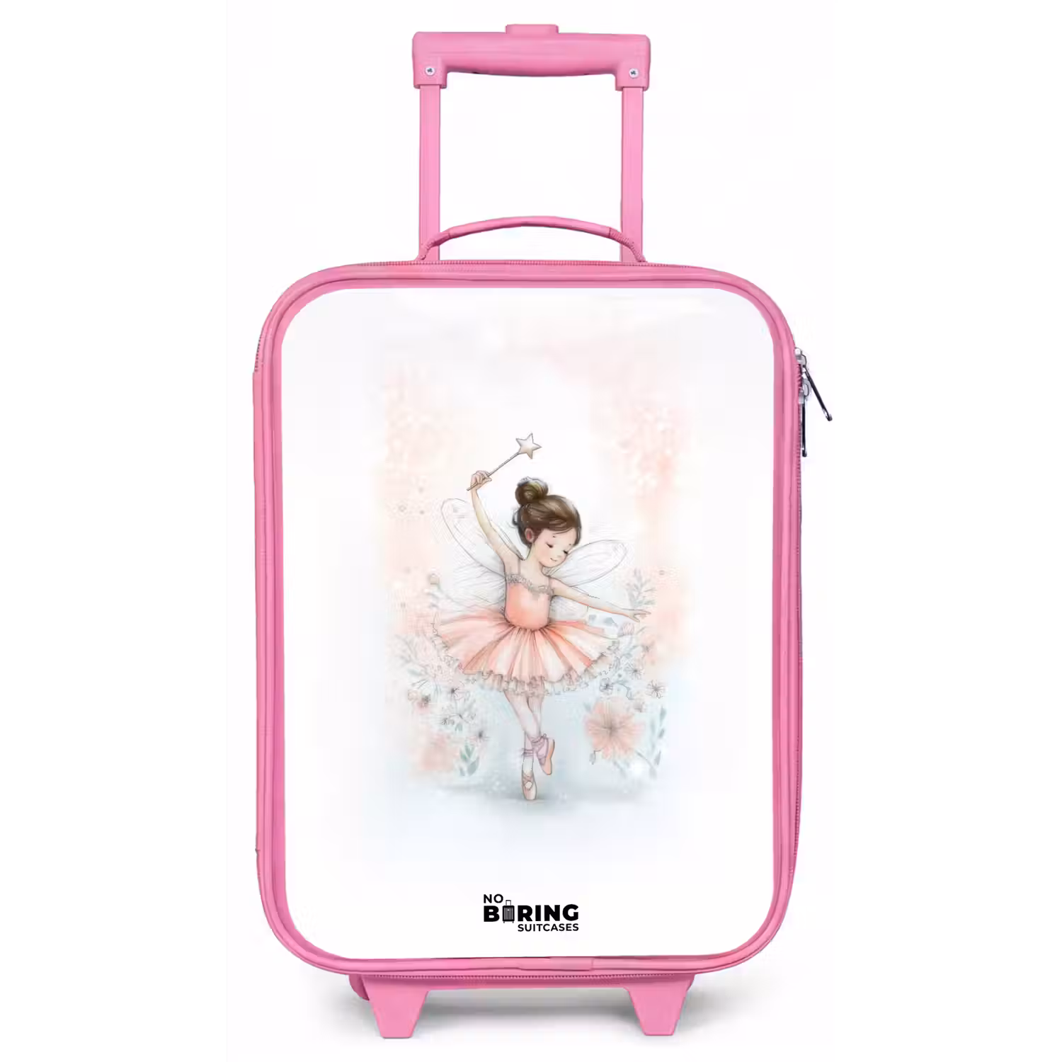 Ballerina - Elf - Fee Kinderkoffer - Roze klein -zz3dotto