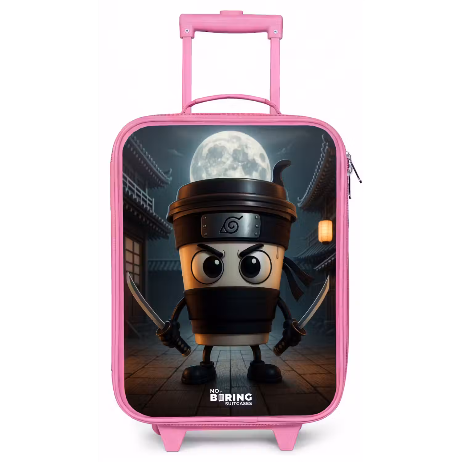 Capuchino Assassino Kinderkoffer - Roze klein -zz3dotto