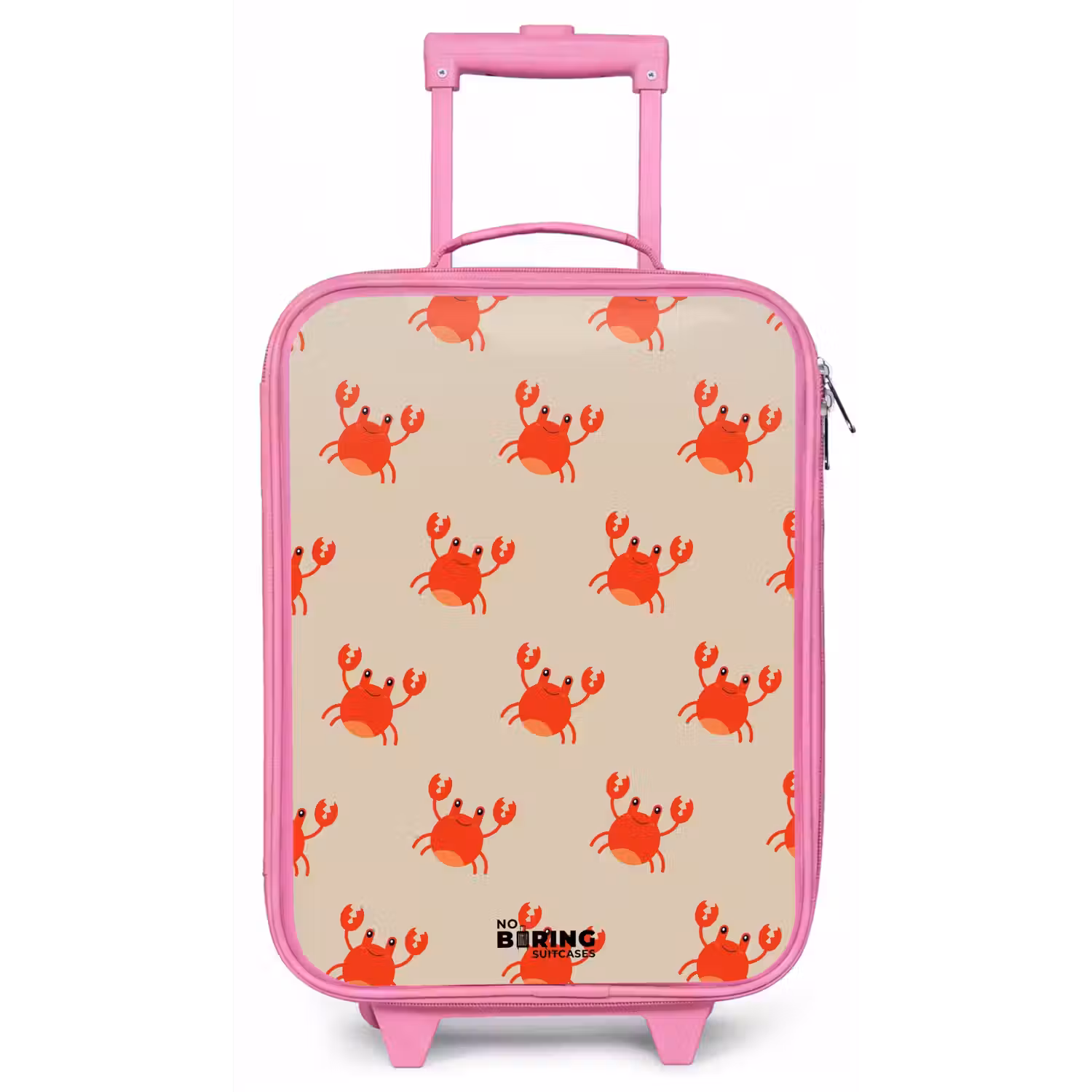 Krabbenkwestie Kinderkoffer - Roze klein -zz3dotto