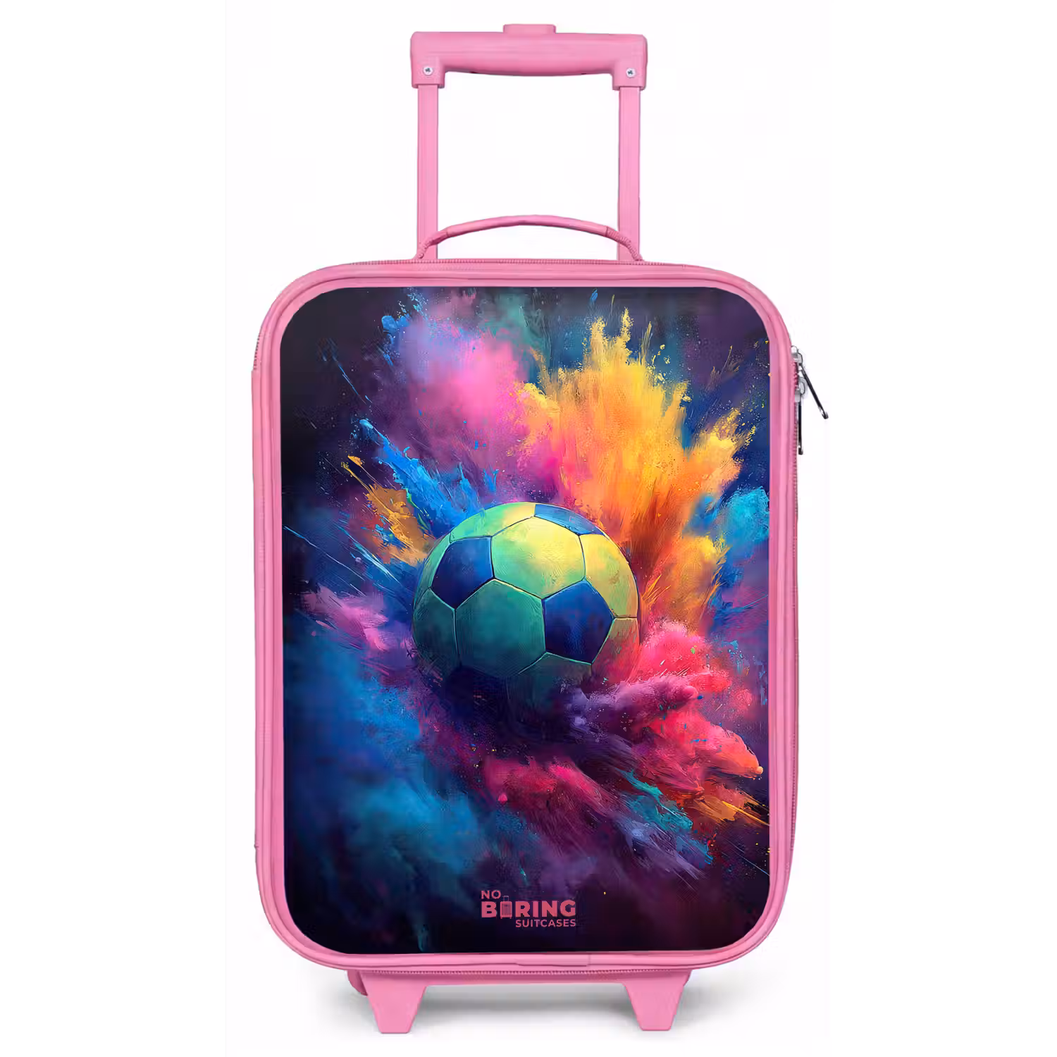 Neon - Bal - Kleurrijk Kinderkoffer - Roze klein -zz3dotto