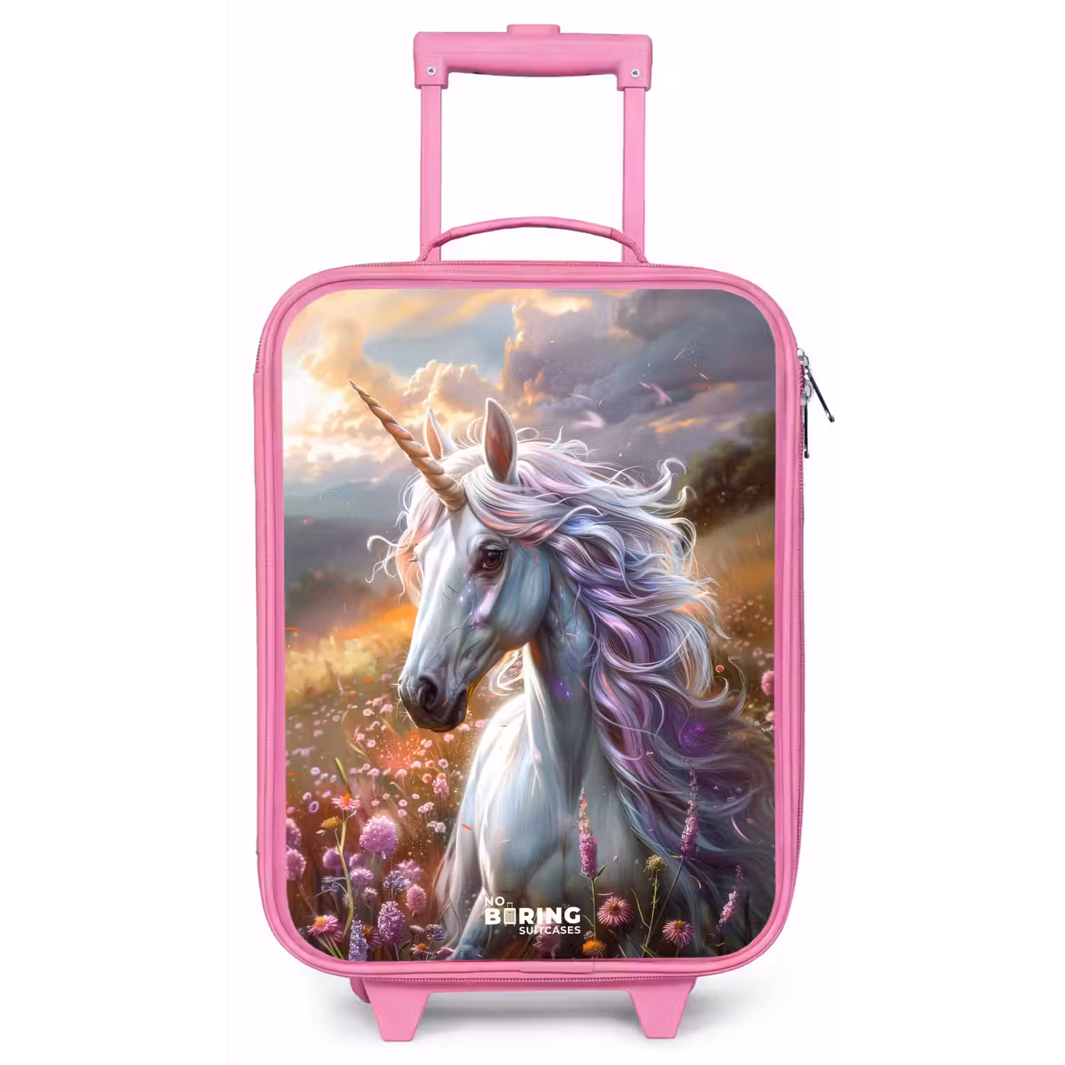 Pastel parelhoorn Kinderkoffer - Roze klein -zz3dotto