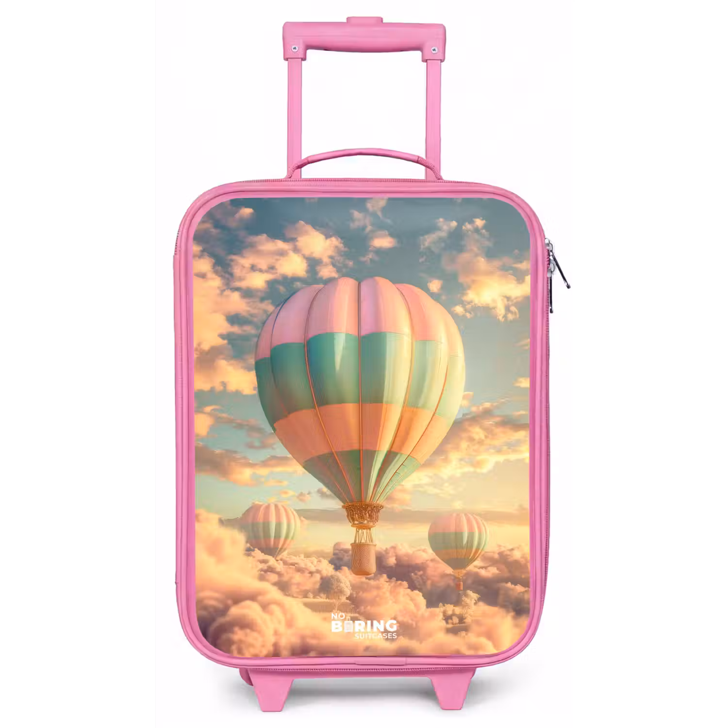 Pastel skyliner Kinderkoffer - Roze klein -zz3dotto