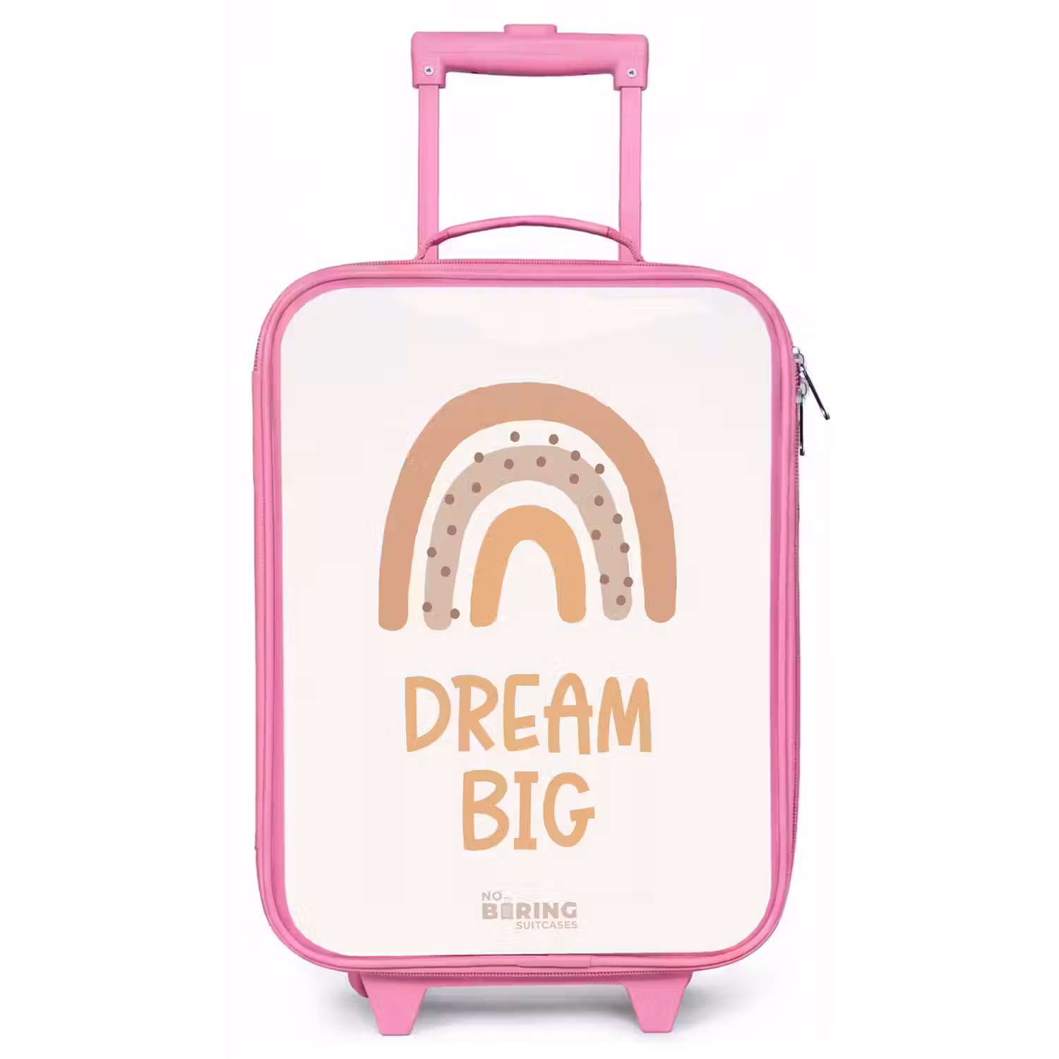 Regenboog met de quote 'Dream Big' Kinderkoffer - Roze klein -zz3dotto
