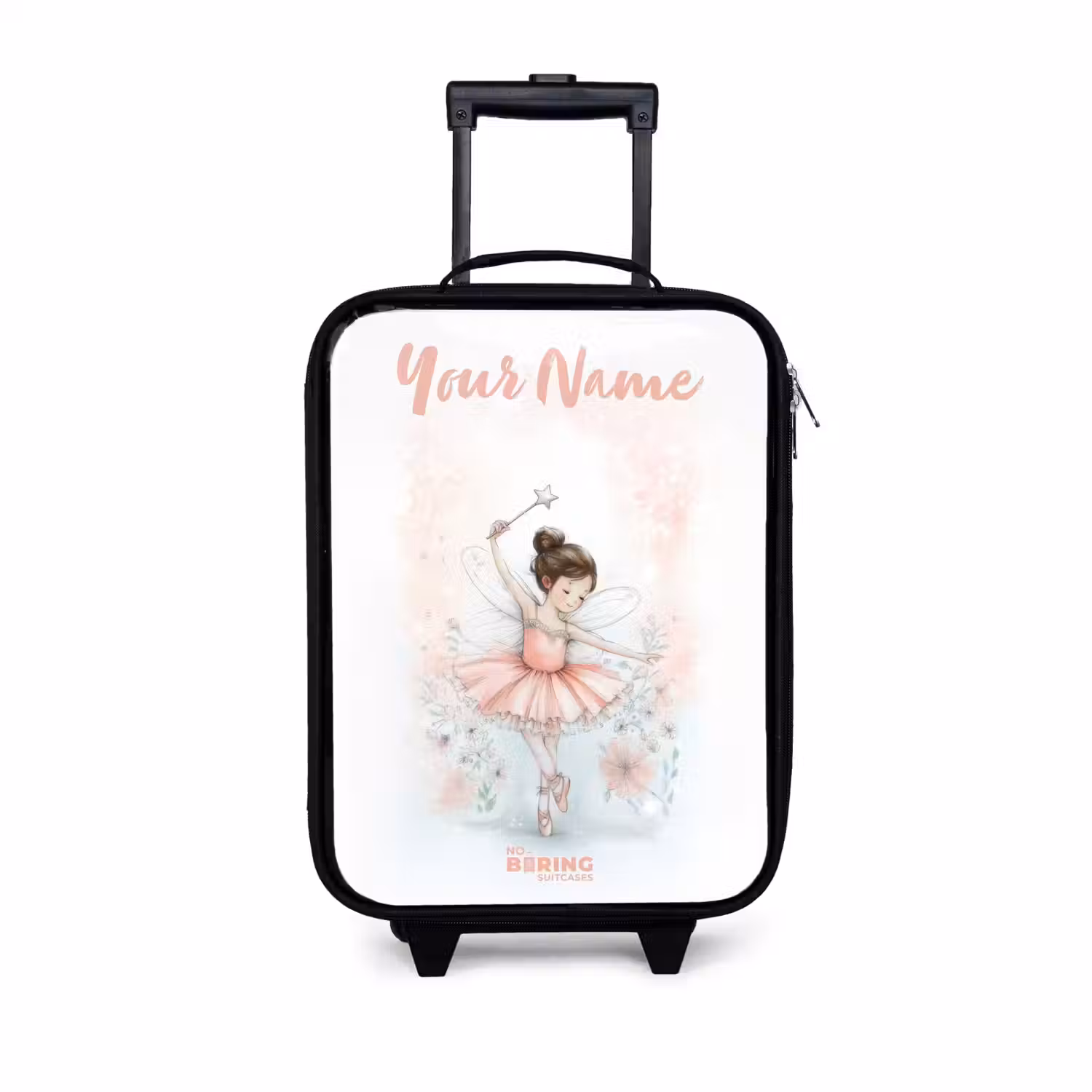 Ballerina - Elf - Fee Kinderkoffer - Zwart klein -3d
