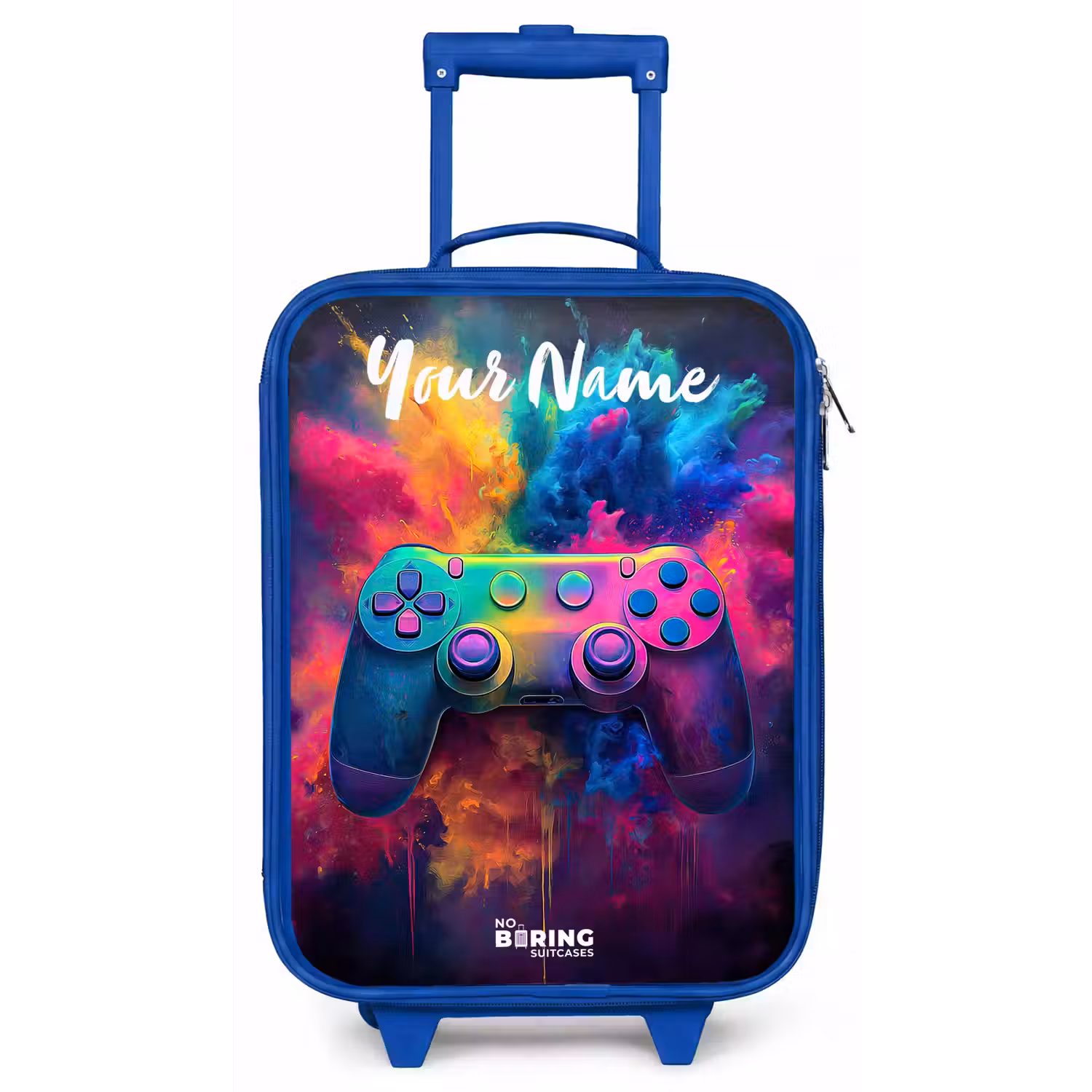Game - Controller - Kleurrijk - Explosie Kinderkoffer - Blauw klein -zz3dotto