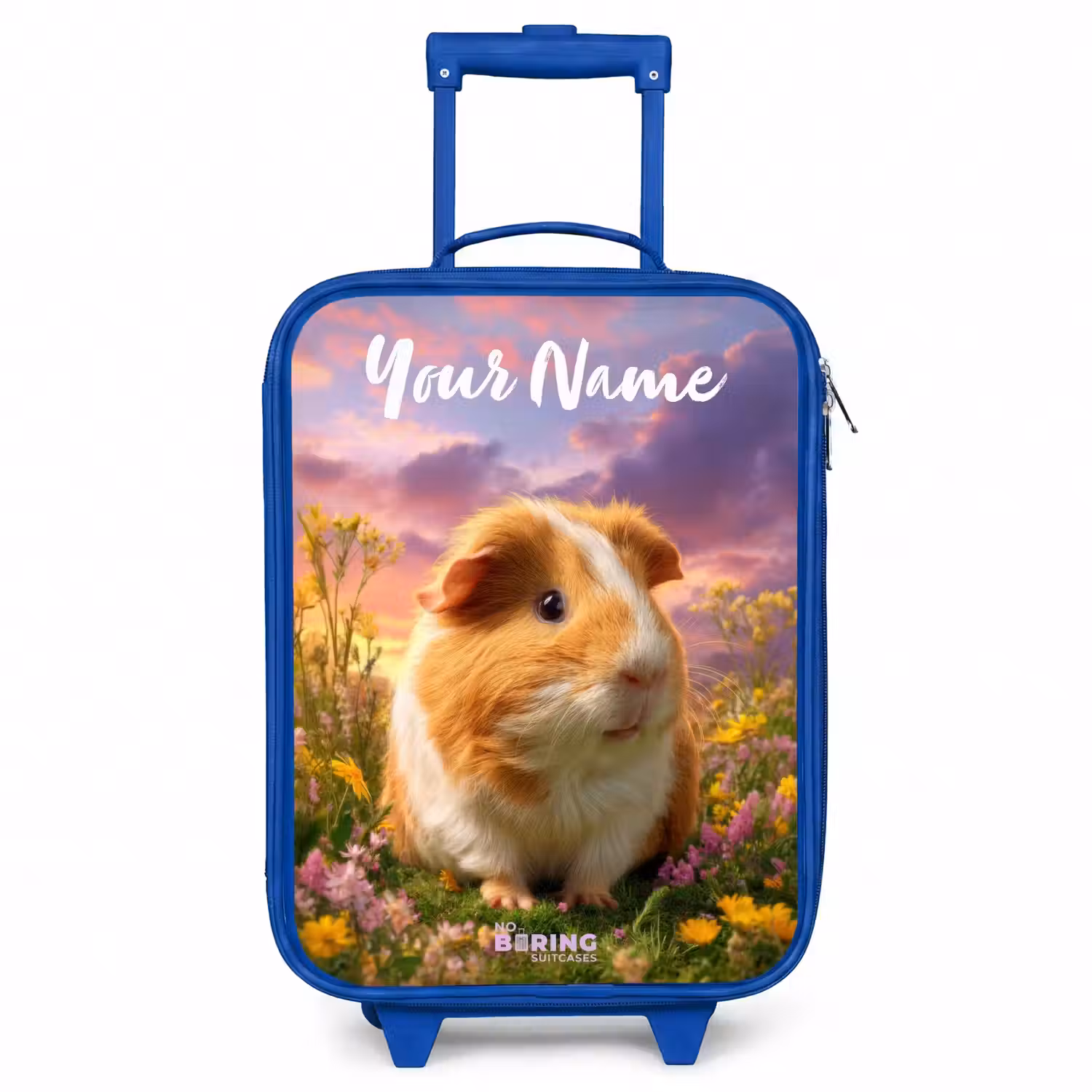 Cavia - Natuur - Dier Kinderkoffer - Blauw klein -3d
