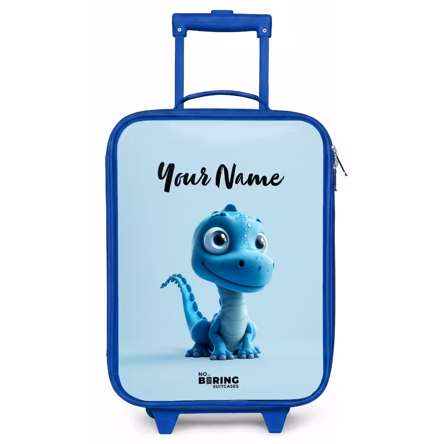 Blije Bronto Kinderkoffer - Blauw klein -zz3dotto