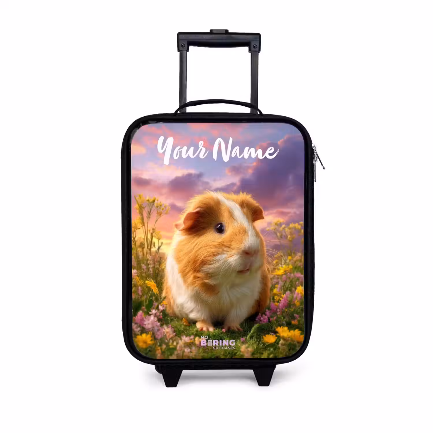 Cavia - Natuur - Dier Kinderkoffer - Zwart klein -3d