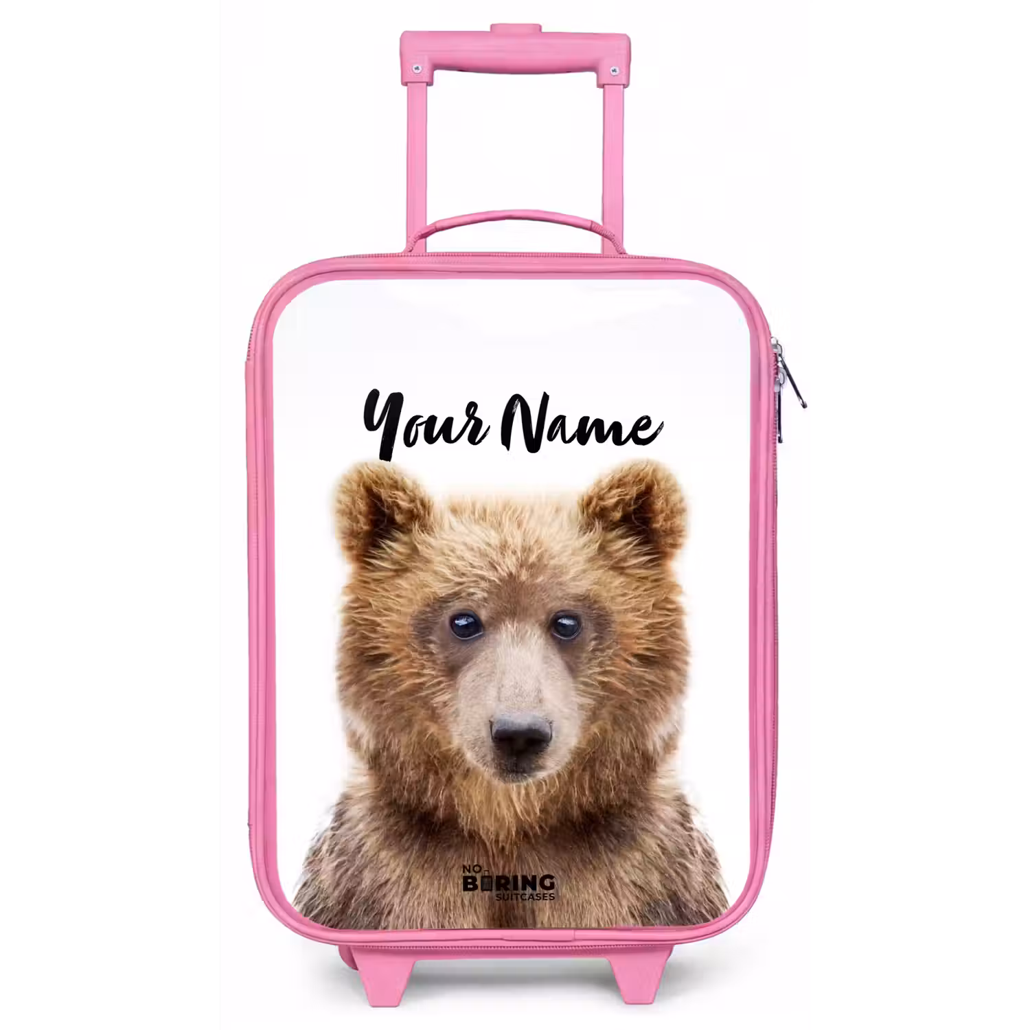 Bennie Beer Kinderkoffer - Roze klein -zz3dotto