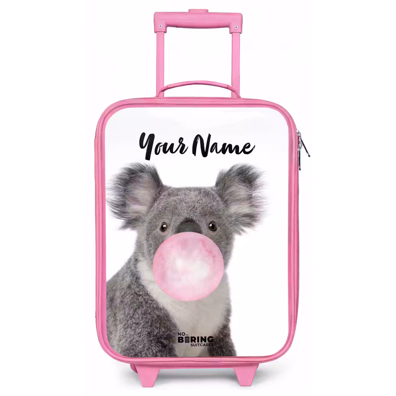 Kauwgom koala Kinderkoffer - Roze klein -zz3dotto