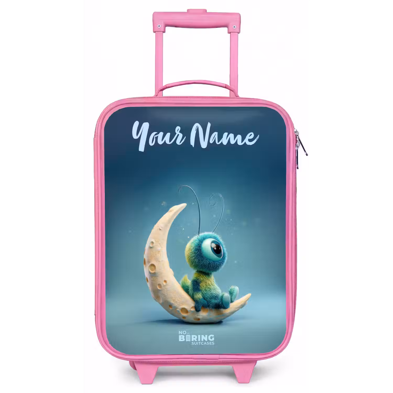 Dromerig Wezentje op de Maan Kinderkoffer - Roze klein -zz3dotto