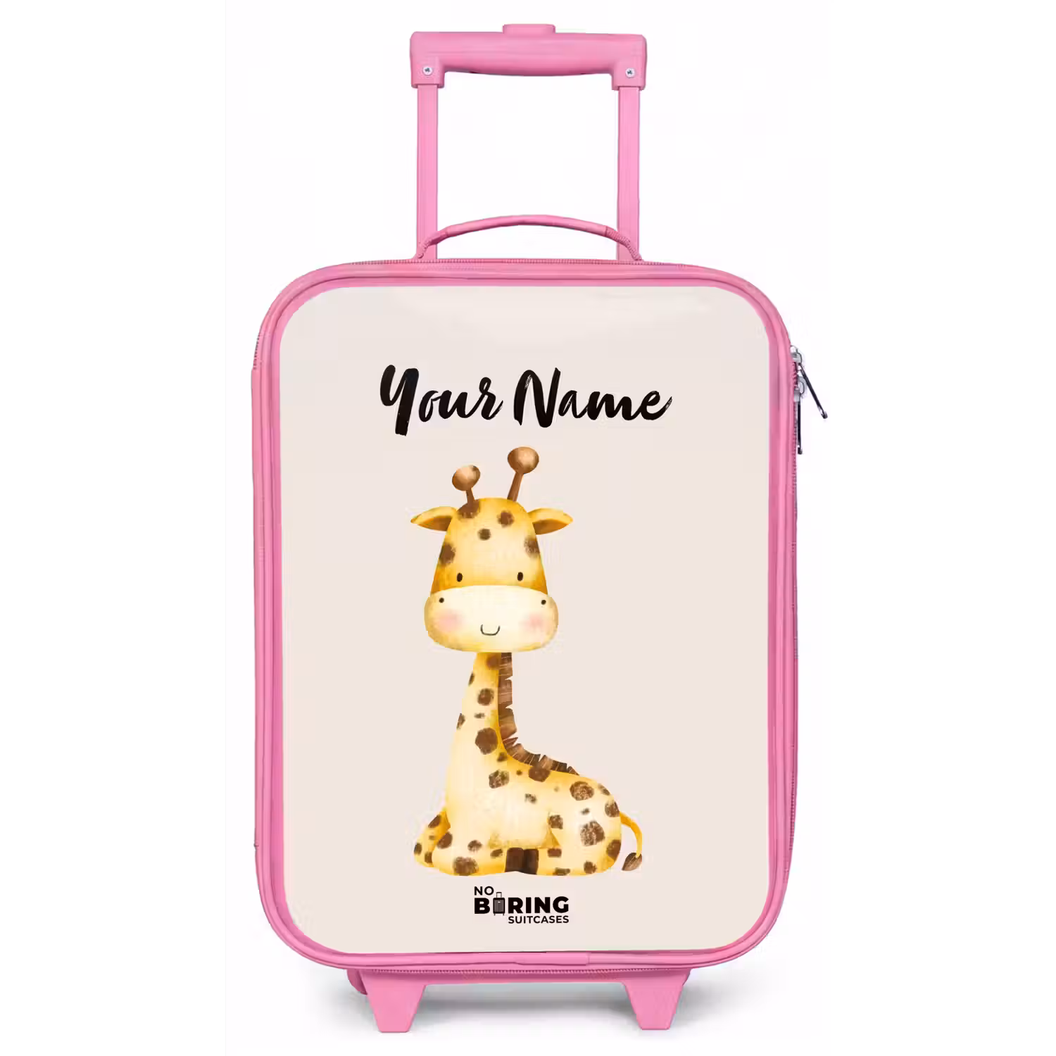 Gigi Giraffe Kinderkoffer - Roze klein -zz3dotto