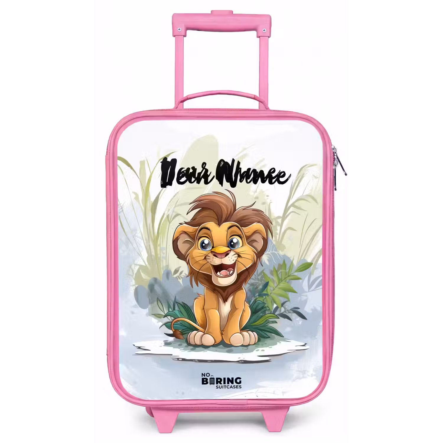 Guusje giraf Kinderkoffer - Roze klein -zz3dotto