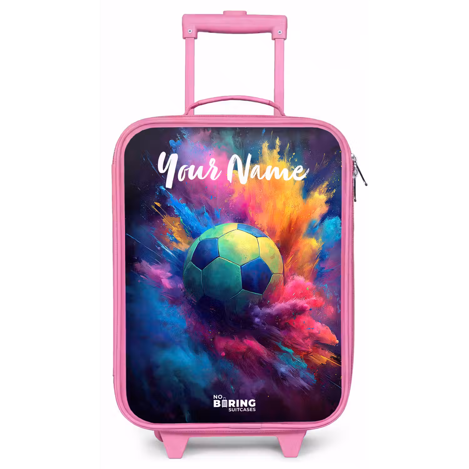 Neon - Bal - Kleurrijk Kinderkoffer - Roze klein -zz3dotto