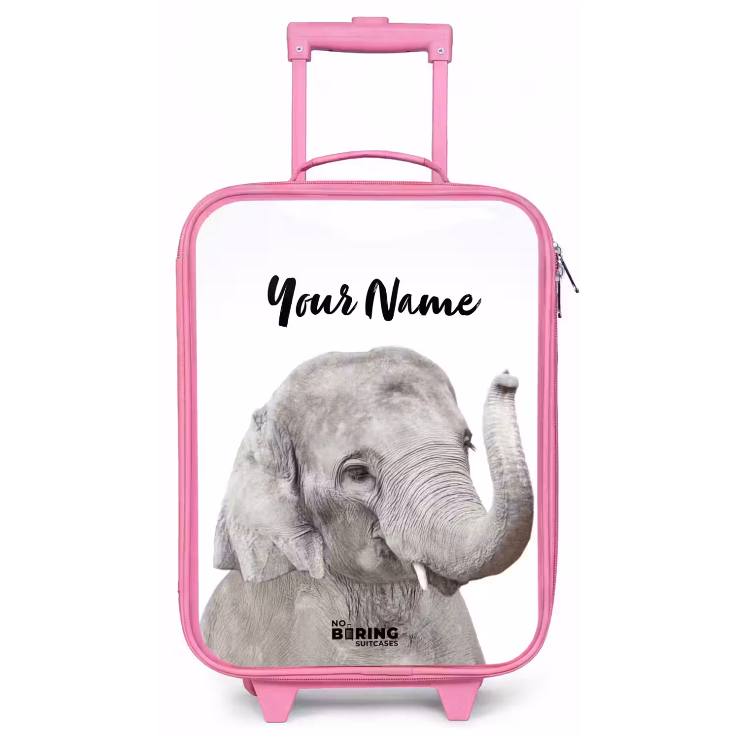 Oscar Olifant Kinderkoffer - Roze klein -zz3dotto