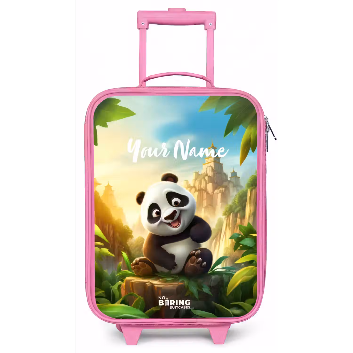 Peter Panda Kinderkoffer - Roze klein -zz3dotto