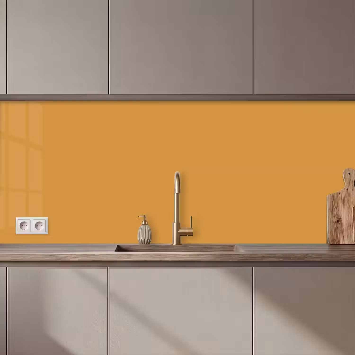 Autumn - Mustard - Geel keuken achterwand 2 middel 871 zz_3dshopping