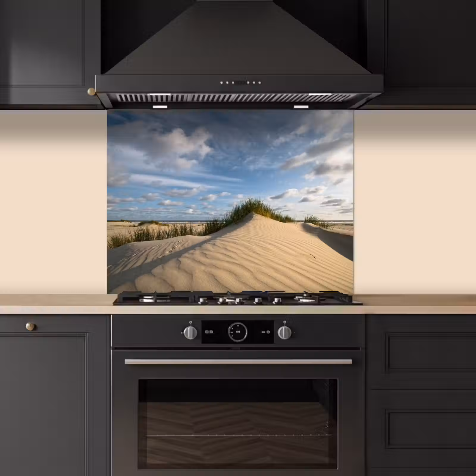 Strand - Zand - Nederland keuken achterwand spatscherm middel -sfeer1