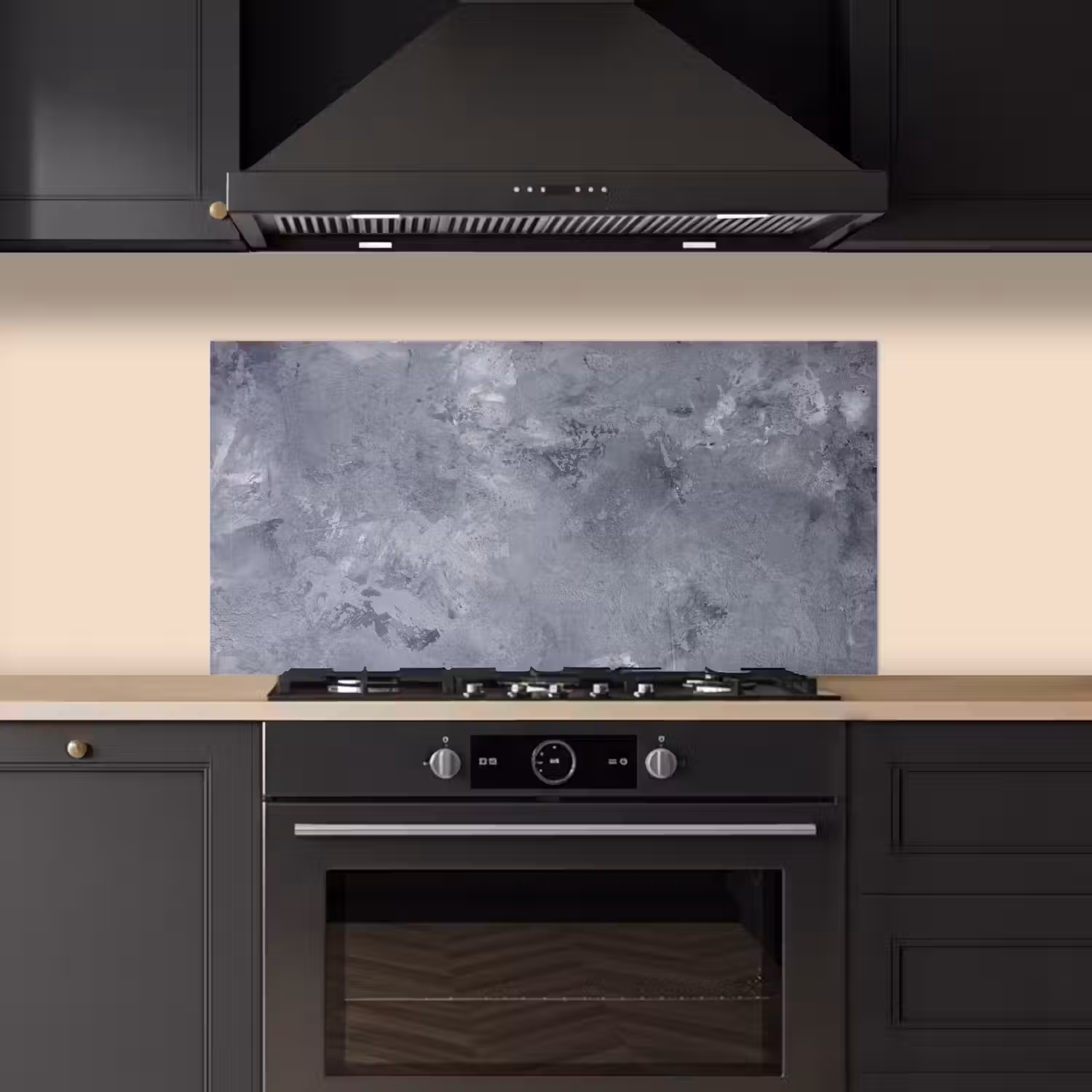 Wolken van Beton keuken achterwand spatscherm middel -sfeer1