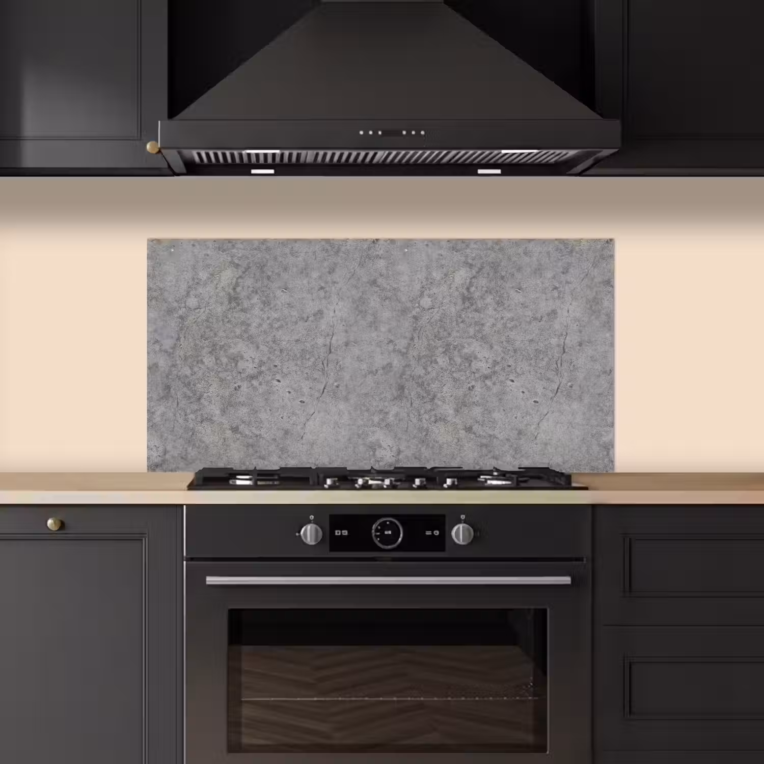 Beton - Antiek - Patronen keuken achterwand spatscherm middel 899 -sfeer1