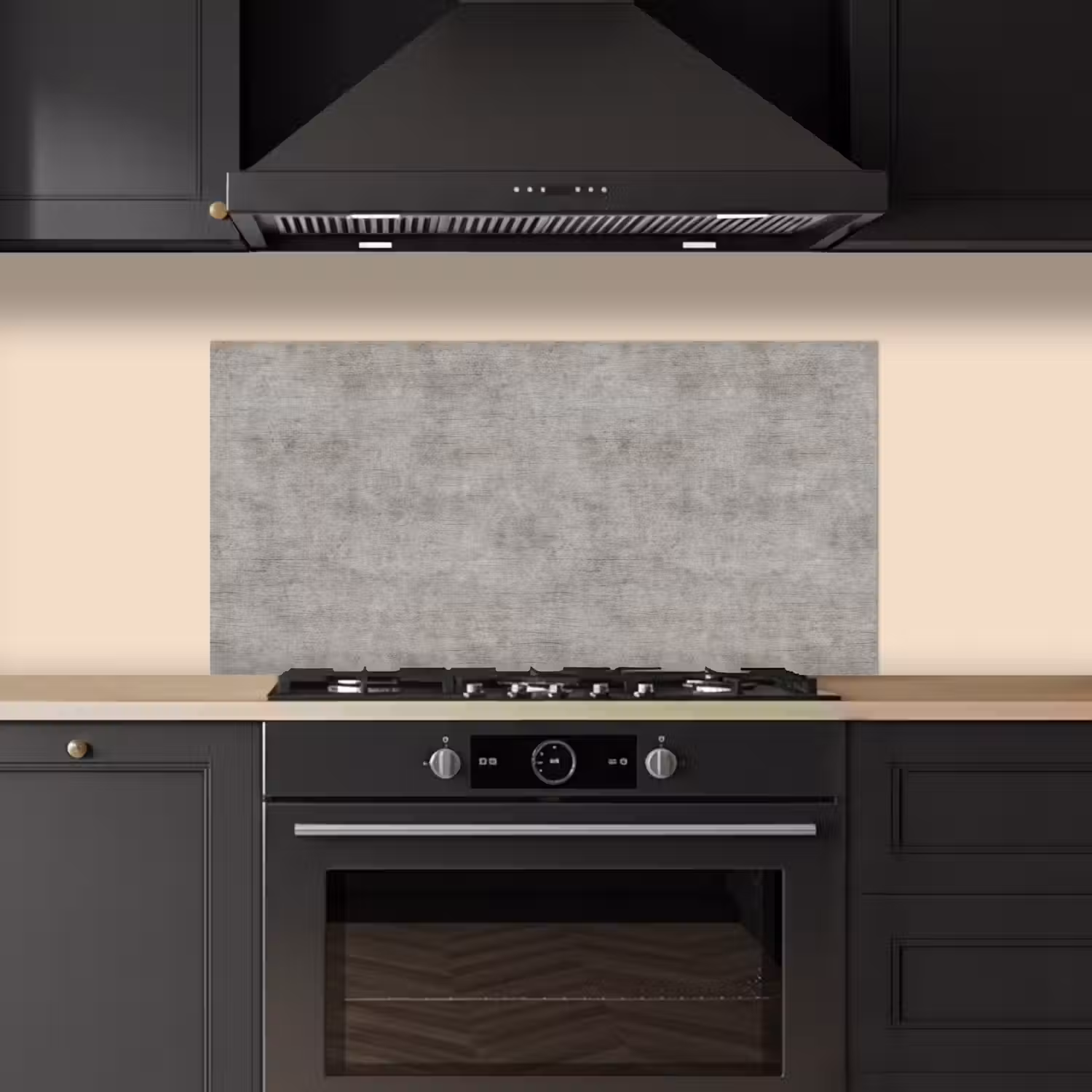 Beton - Oud - Grijs - Patronen keuken achterwand spatscherm middel 899 -sfeer1