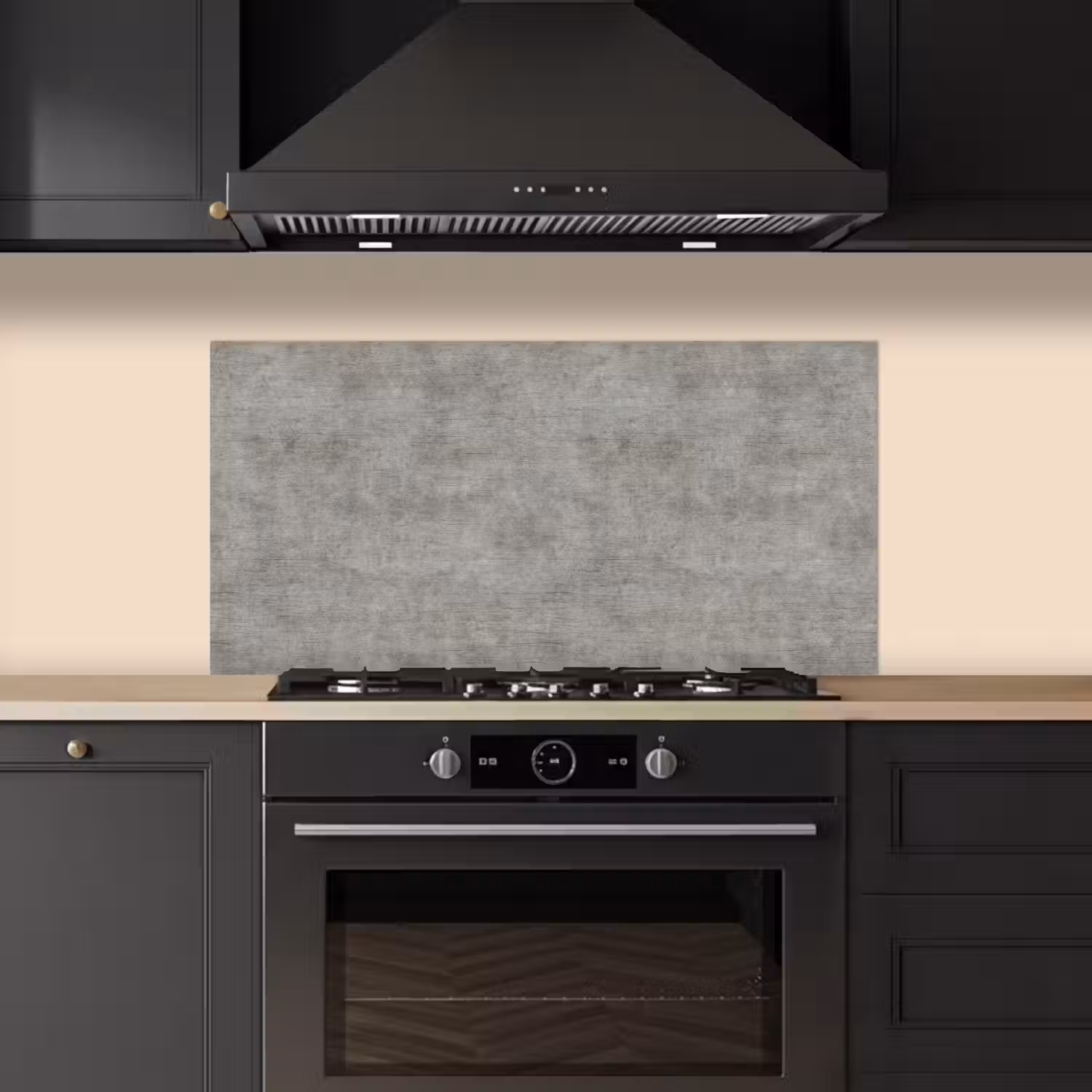 Beton - Muur - Patronen keuken achterwand spatscherm middel 899 -sfeer1