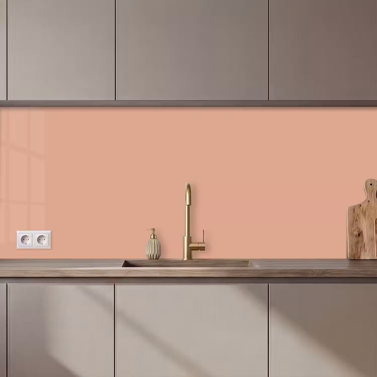Dusty - Rose - Roze keuken achterwand 2 middel 871 zz_3dshopping